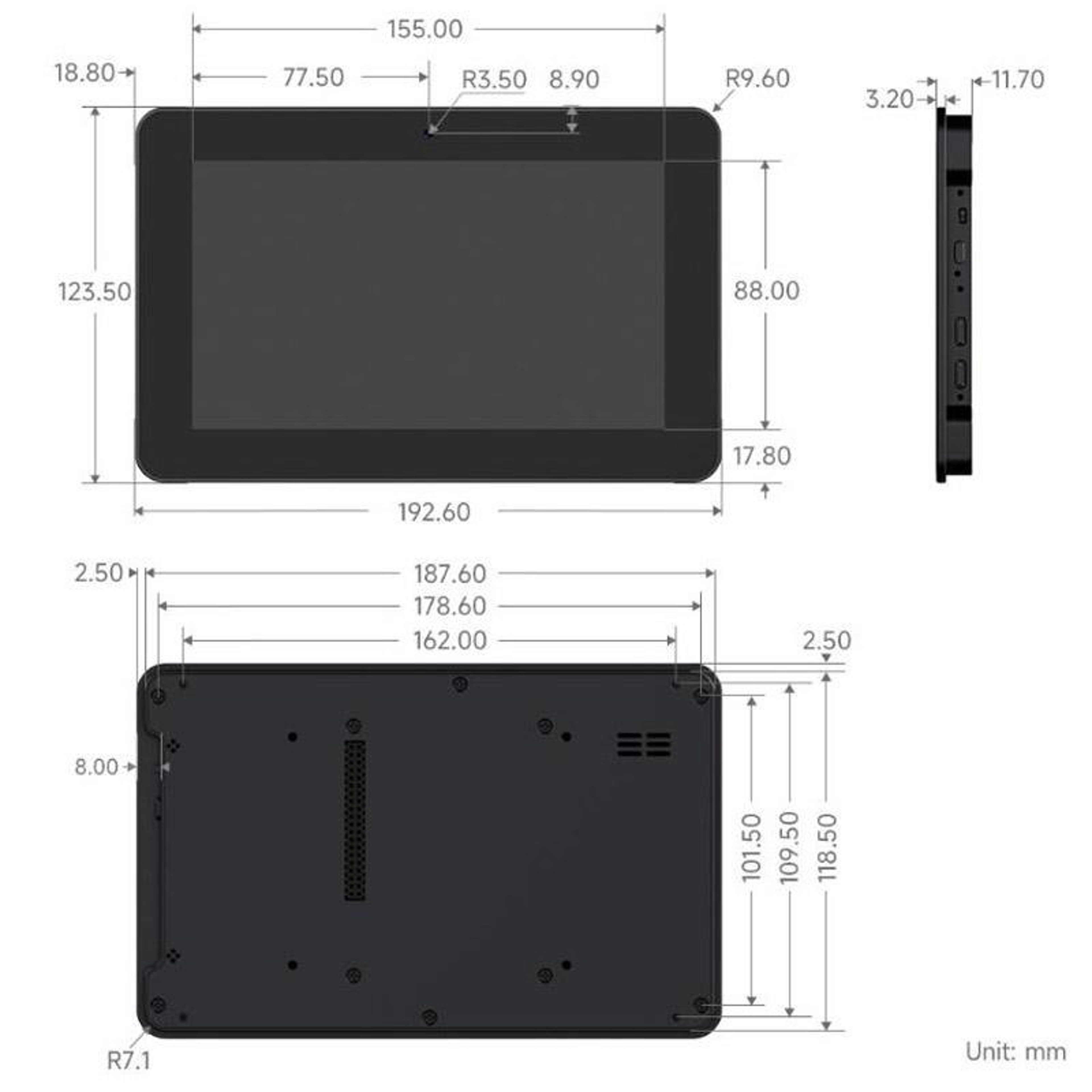 All-In-One Touch Display Development Board 10-Point Touch – view 2