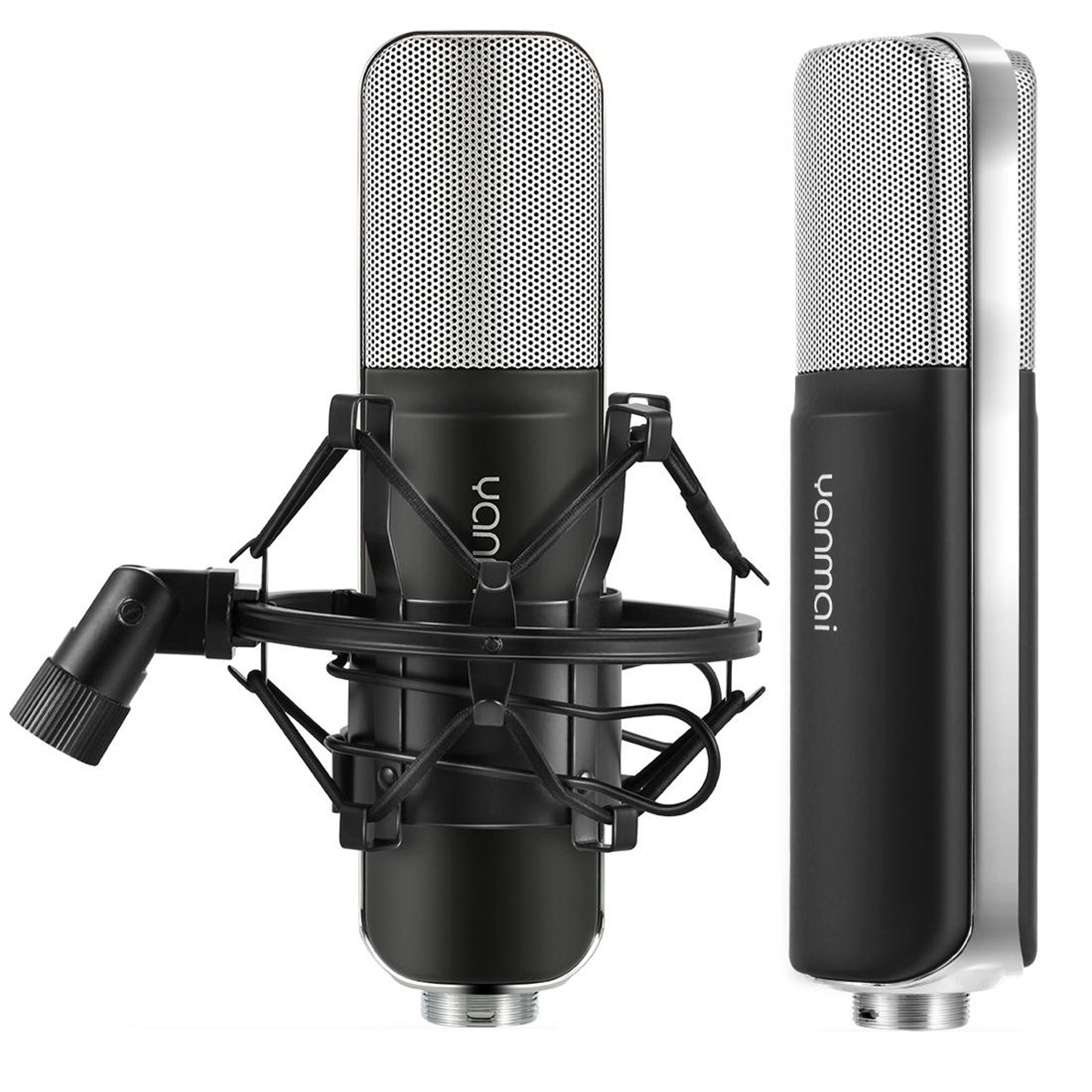 Q8 Condenser Microphone With Adjustable Stand For Gaming Streaming And Recording 0