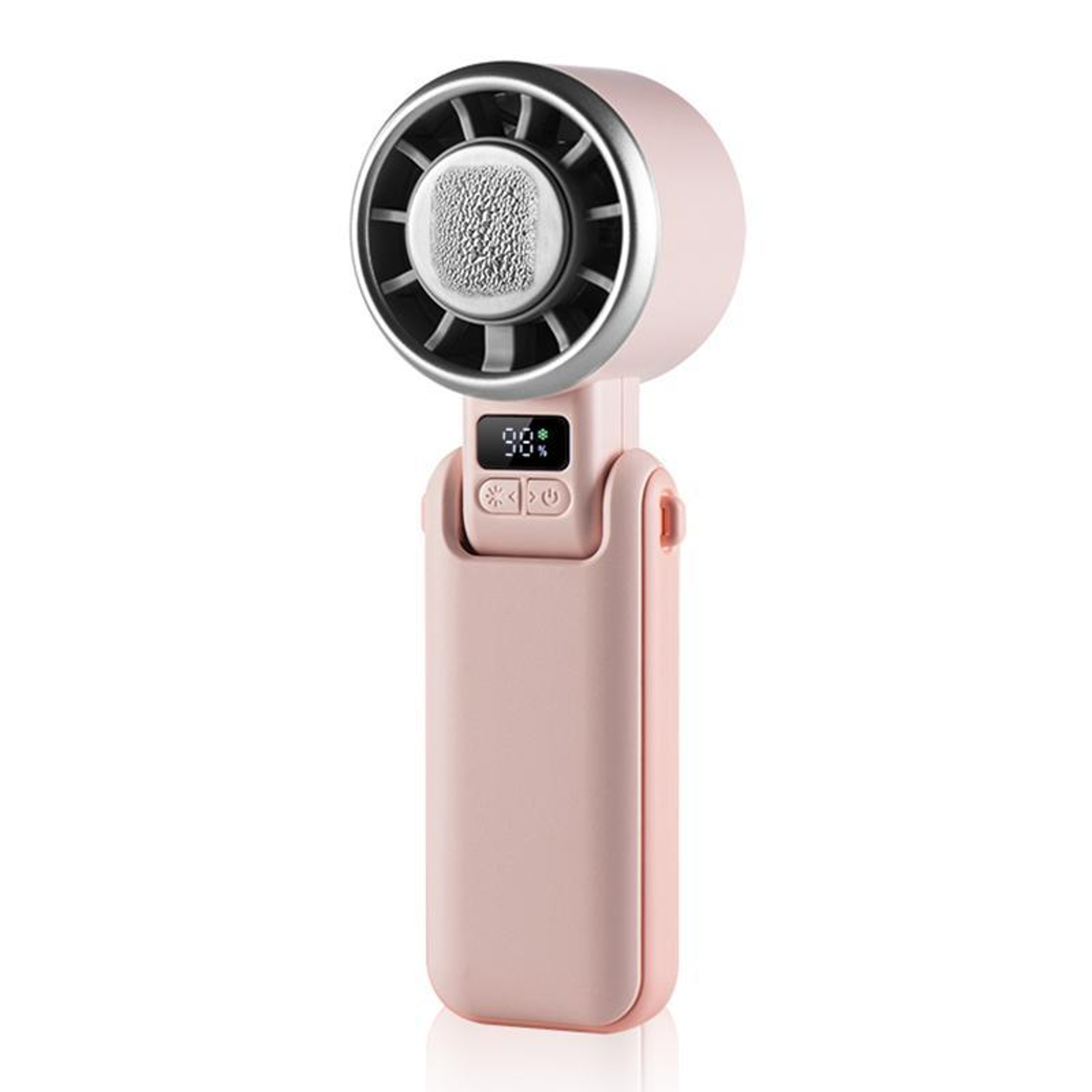Handheld Cooling Fan With Semiconductor Cooling Digital Display 0