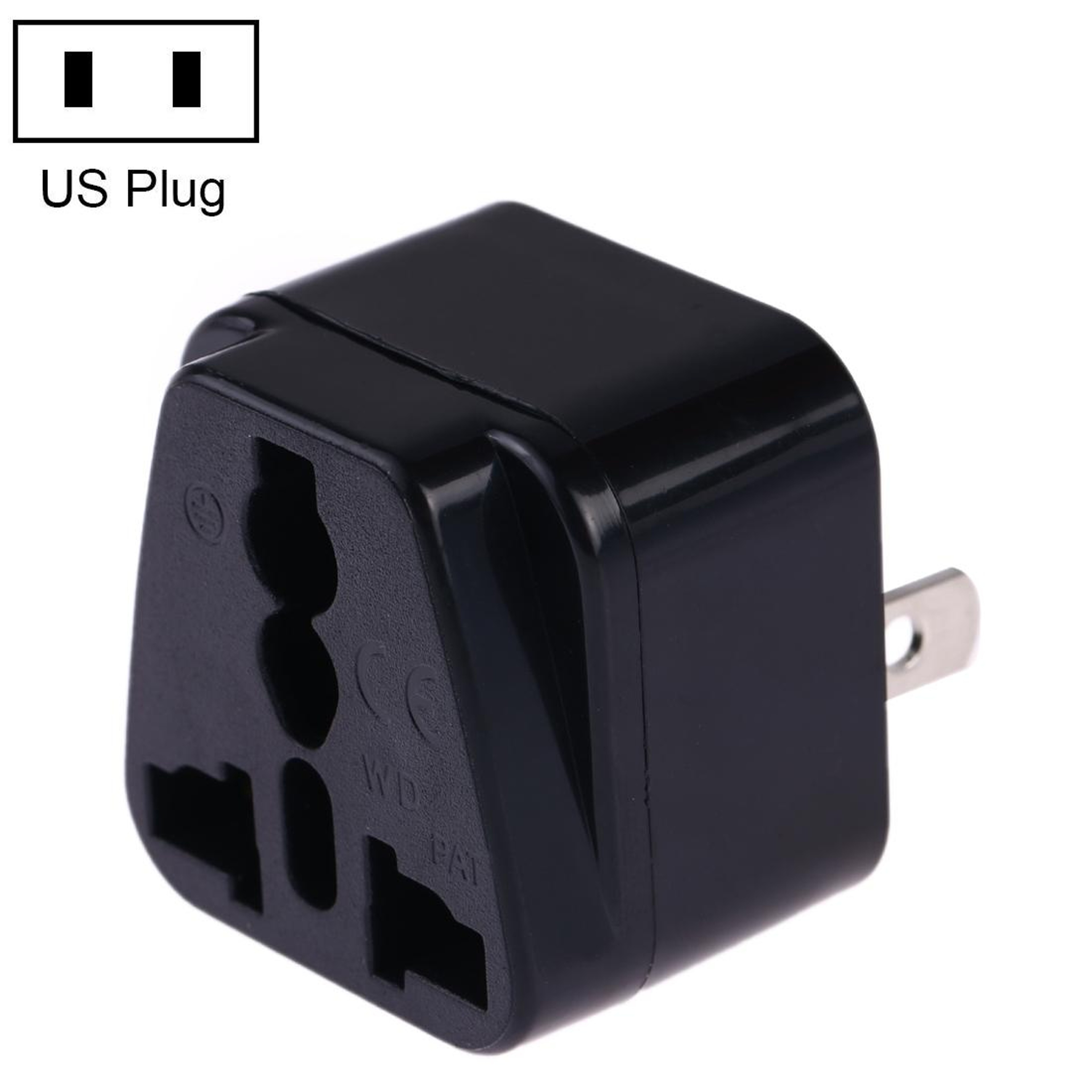 Universal Travel Plug Adapter With US Plug And MultiCountry Socket 6