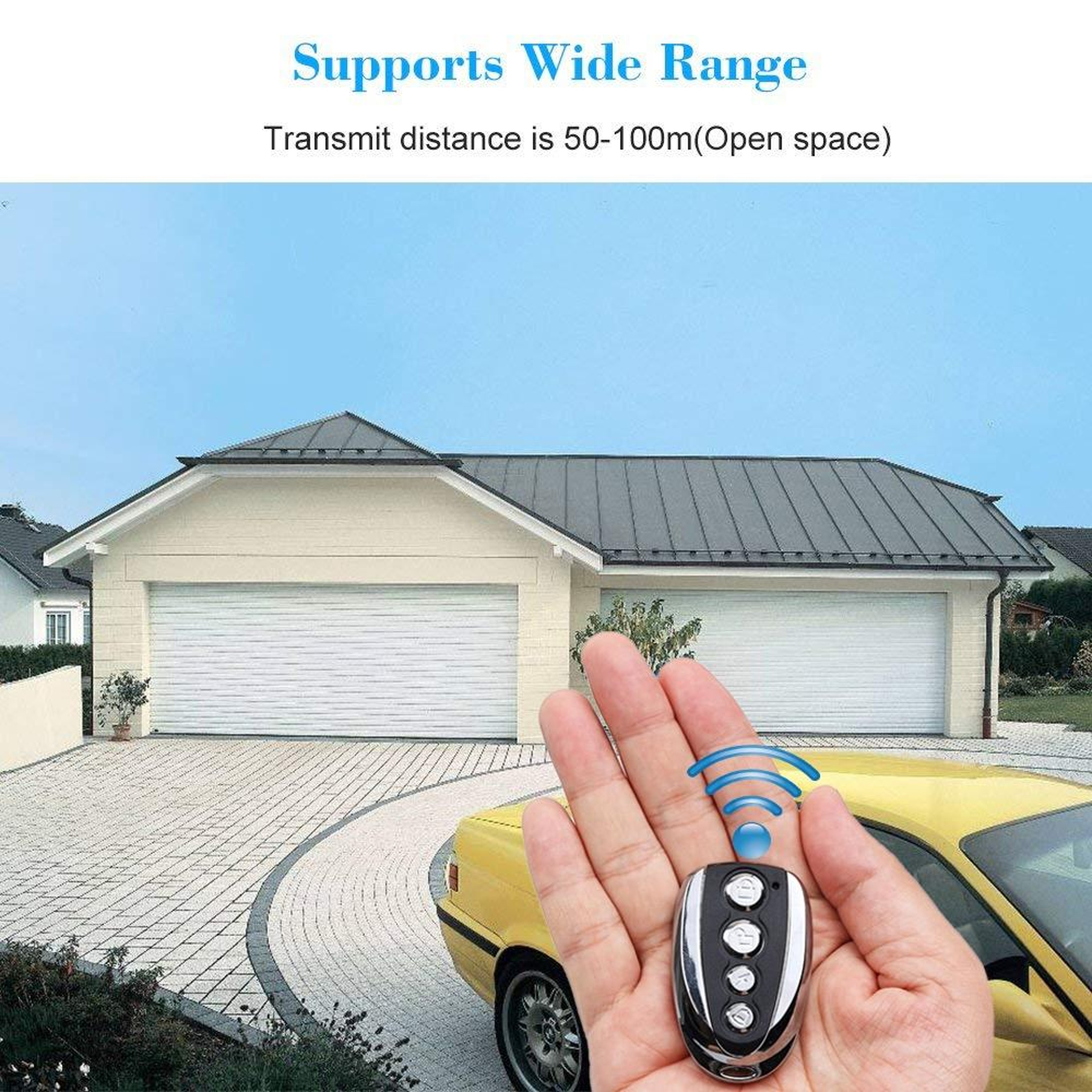 K18 315MHz Garage Door Remote Universal Copy Remote For Gates And Rolling Shutters 3