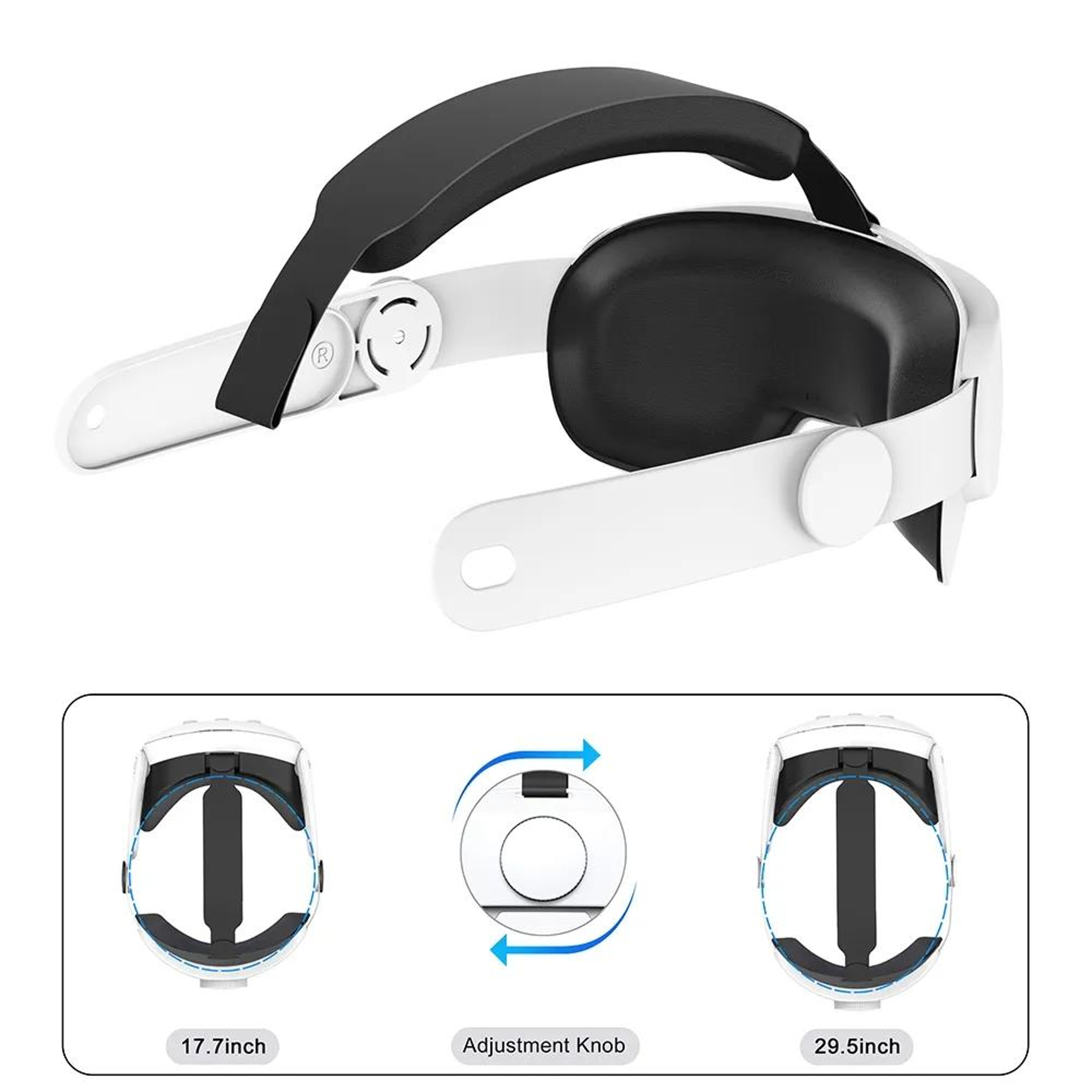 Comfort Fit Meta Quest 3 Head Strap With Adjustable FlipUp Elite Design 4