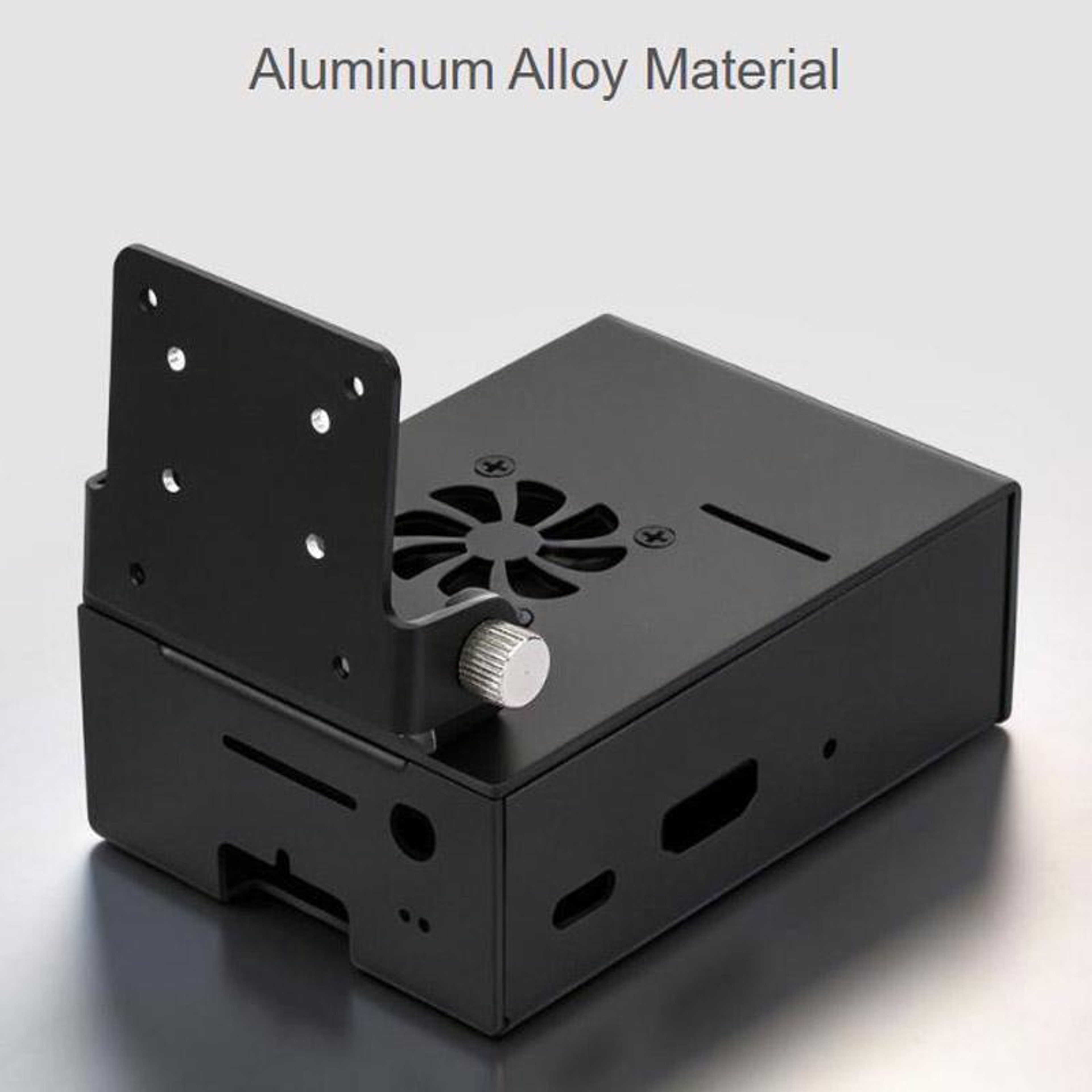 Aluminum Cooling Case with Fan and Camera Mount – view 5