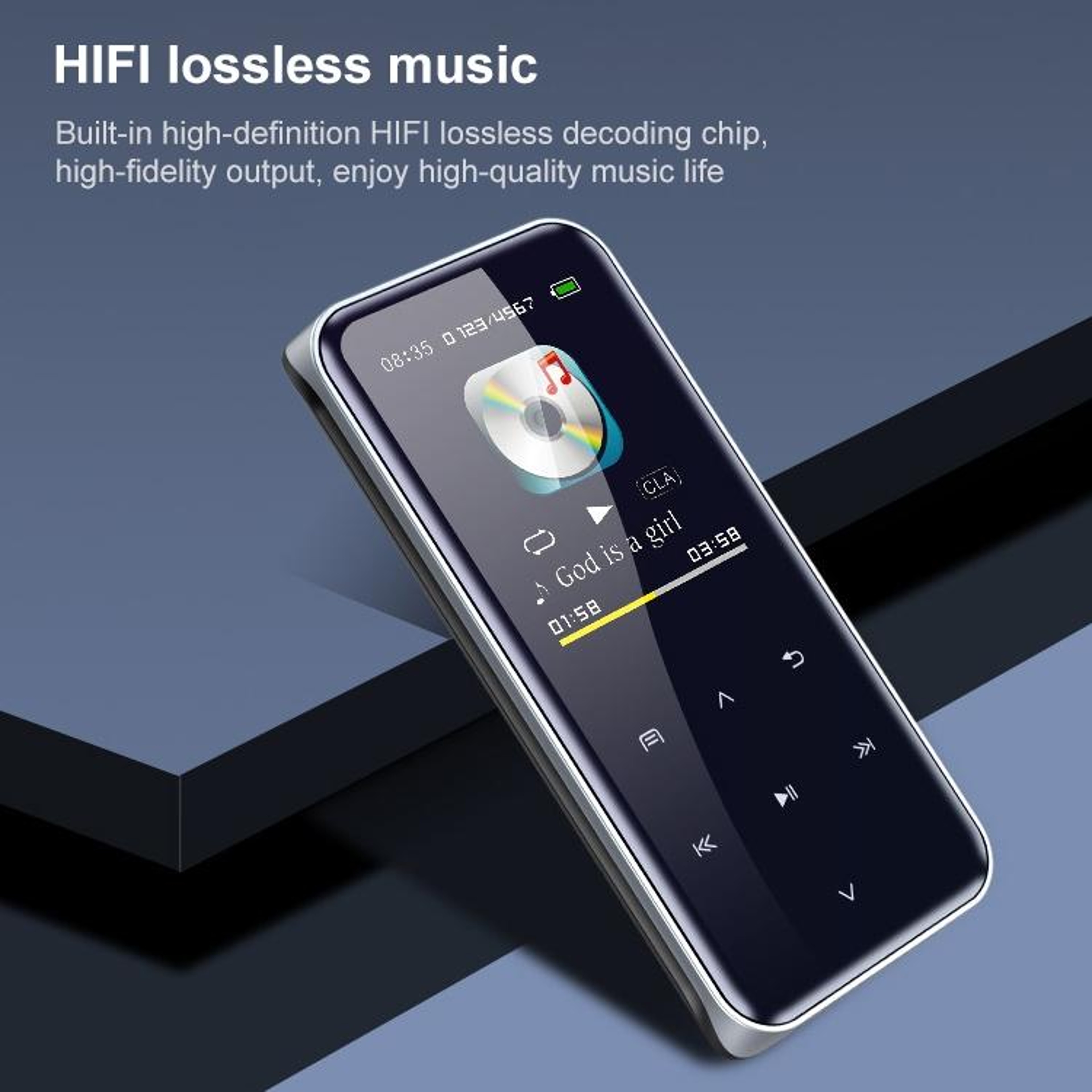 Bluetooth MP3 Player With Touch Screen Voice Recorder And EBook Reader 4