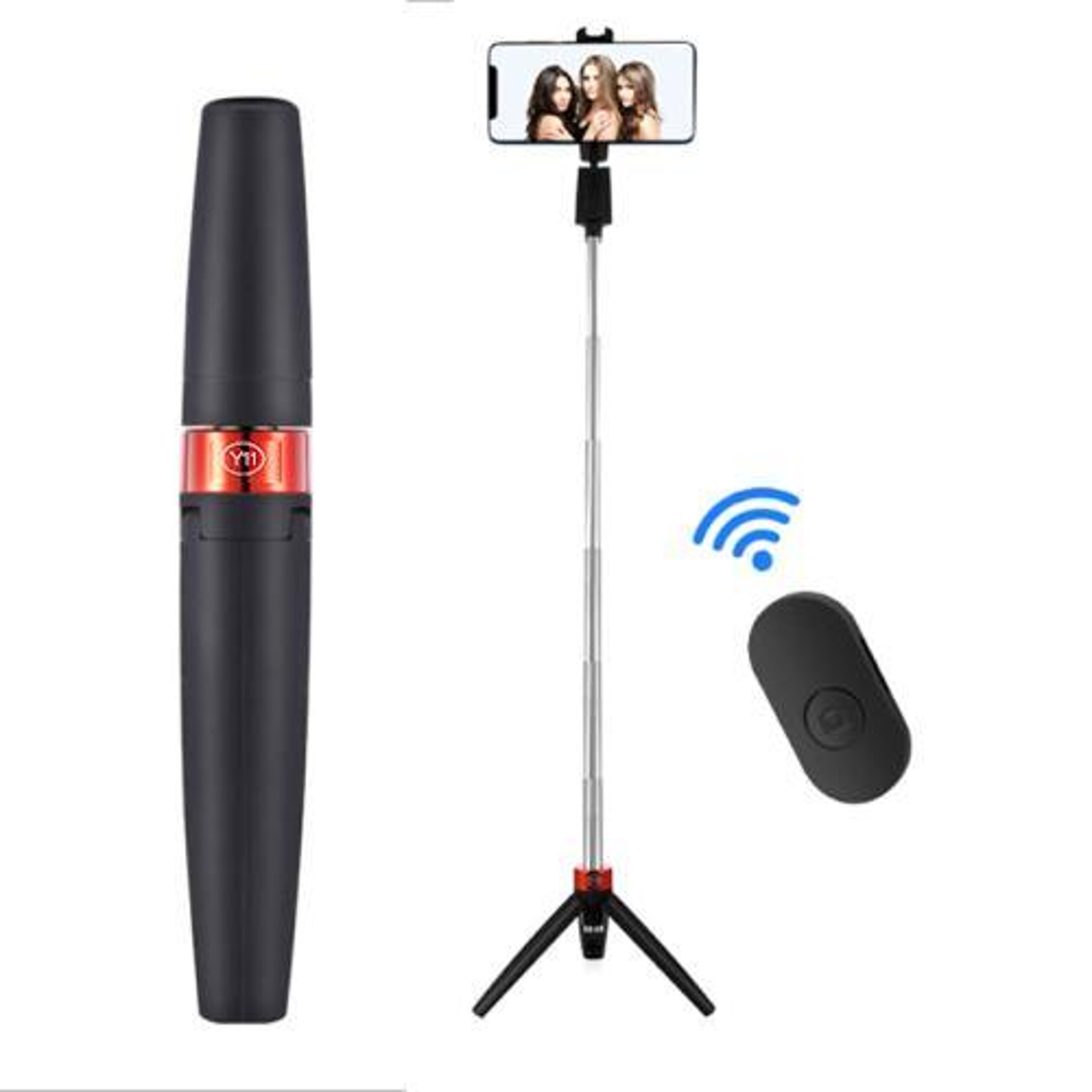 Bluetooth Selfie Stick Tripod With Wireless Remote 7