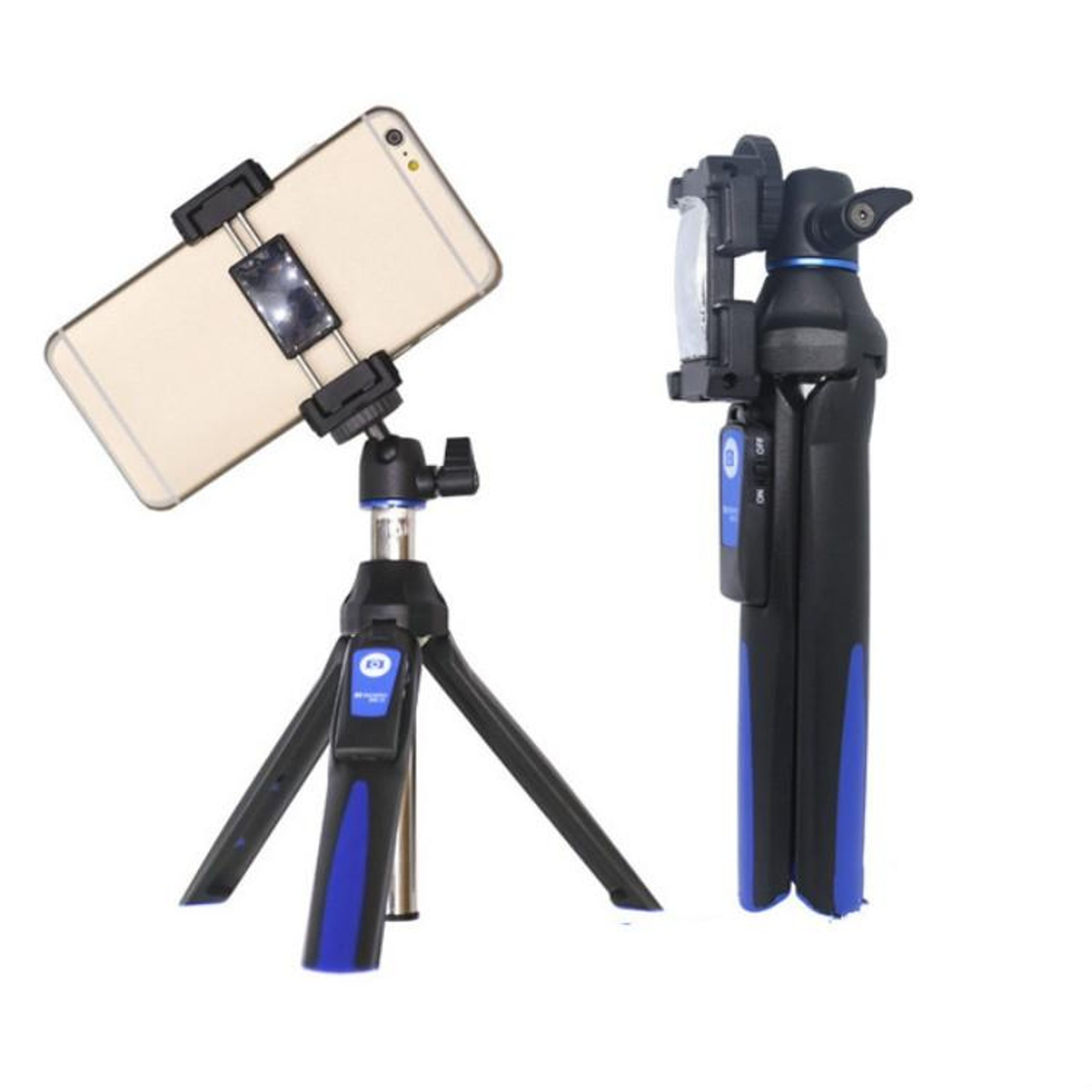 Bluetooth Selfie Stick Tripod With Remote And Adjustable Phone Stand 1
