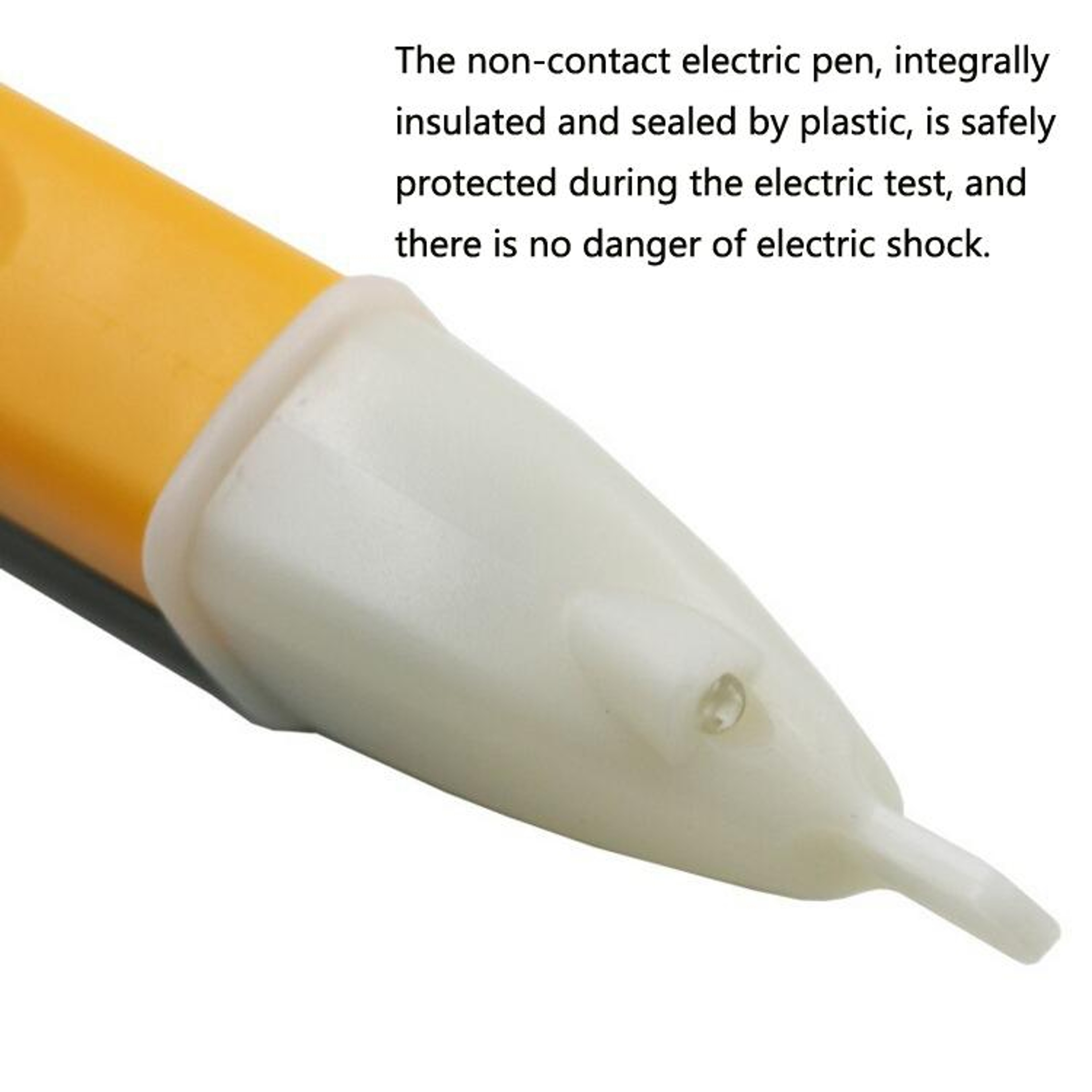 Non-Contact Voltage Tester Pen AC with LED Flashlight & Sound Alert – view 5
