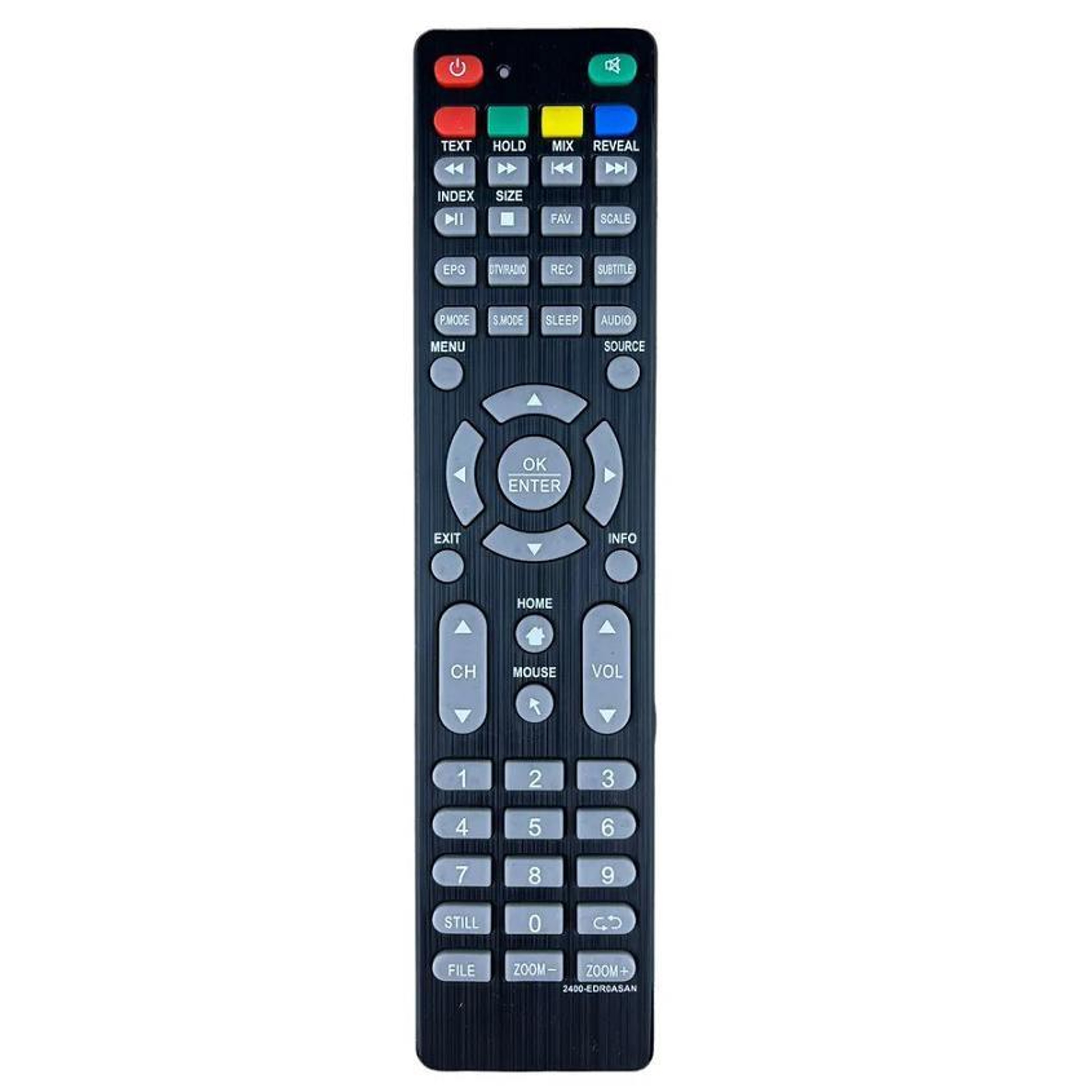 ASANO Replacement TV Remote Control No Setup Required – view 1