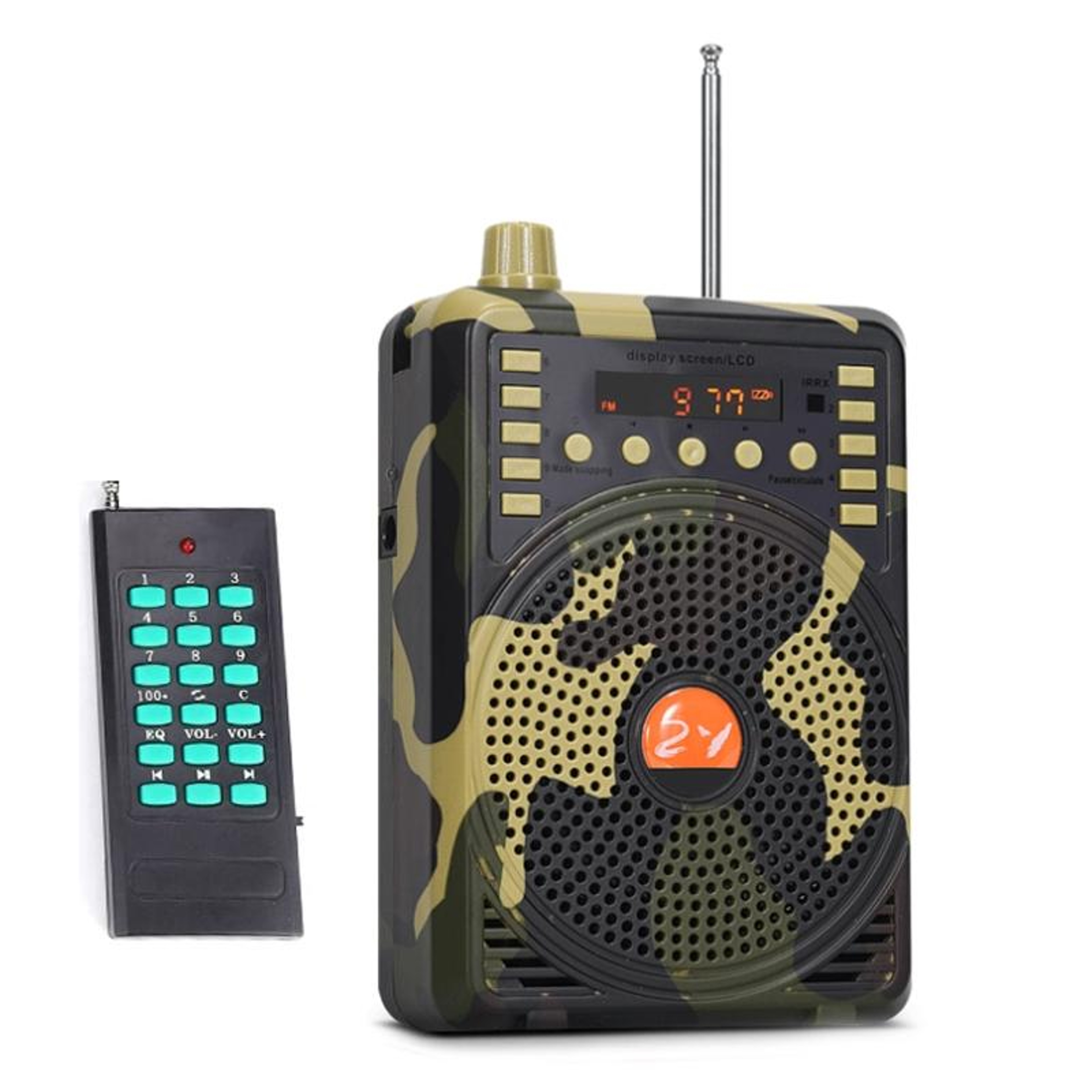 48W Portable Bluetooth Voice Amplifier With Remote Control And USB TF Playback 0