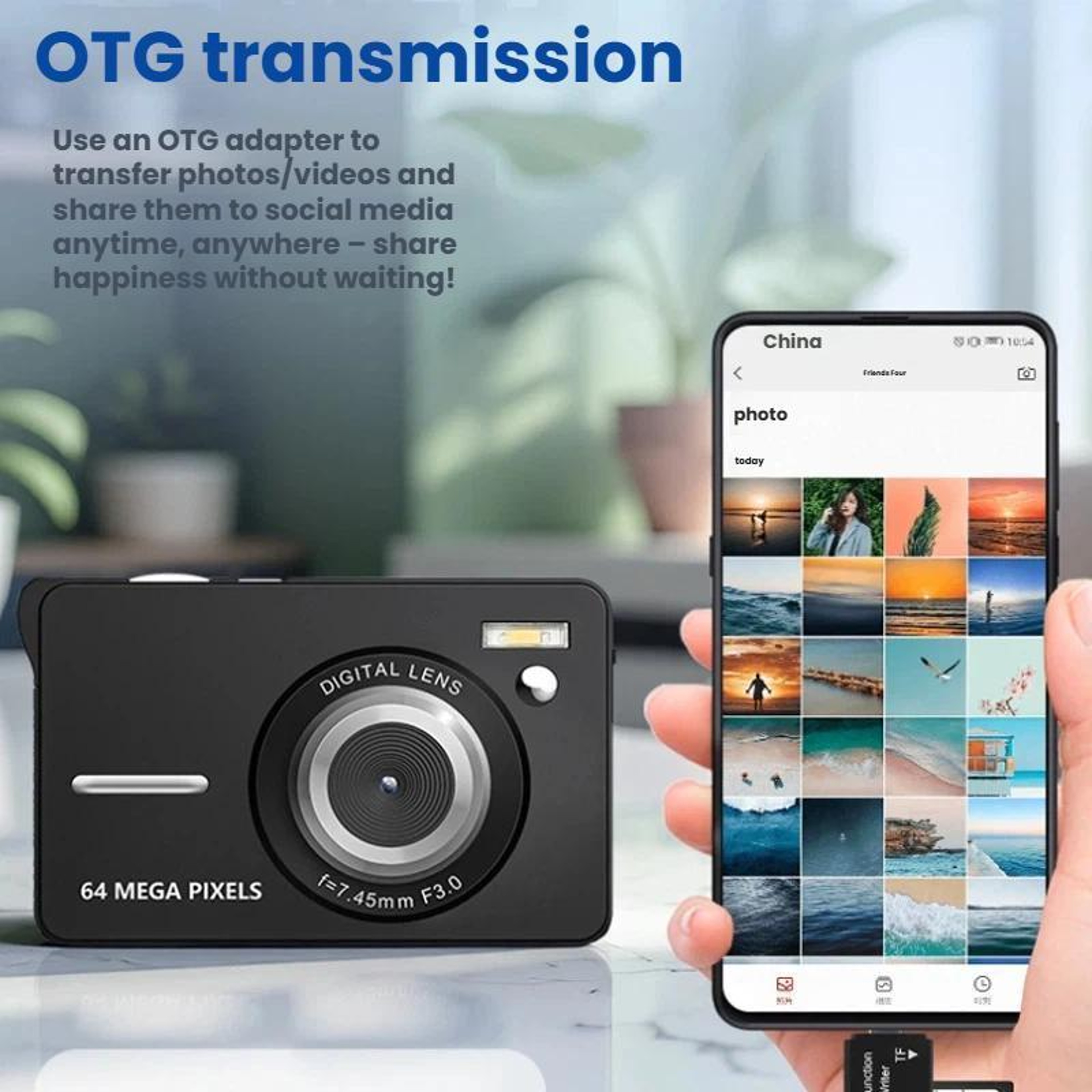 4K Digital Camera With 64MP Camera Resolution Autofocus And 18X Zoom 6