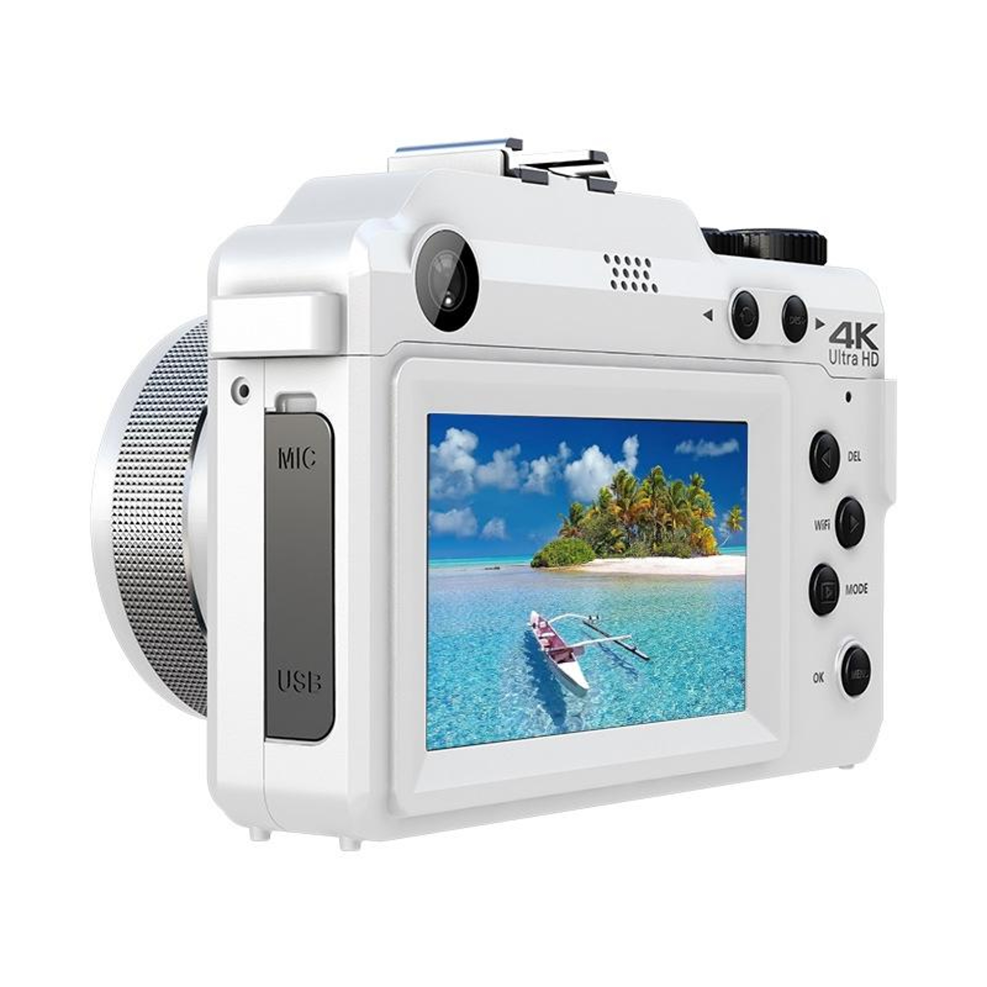 48MP 4K Digital Camera With Dual Cameras 18X Zoom And 3Inch Display 0