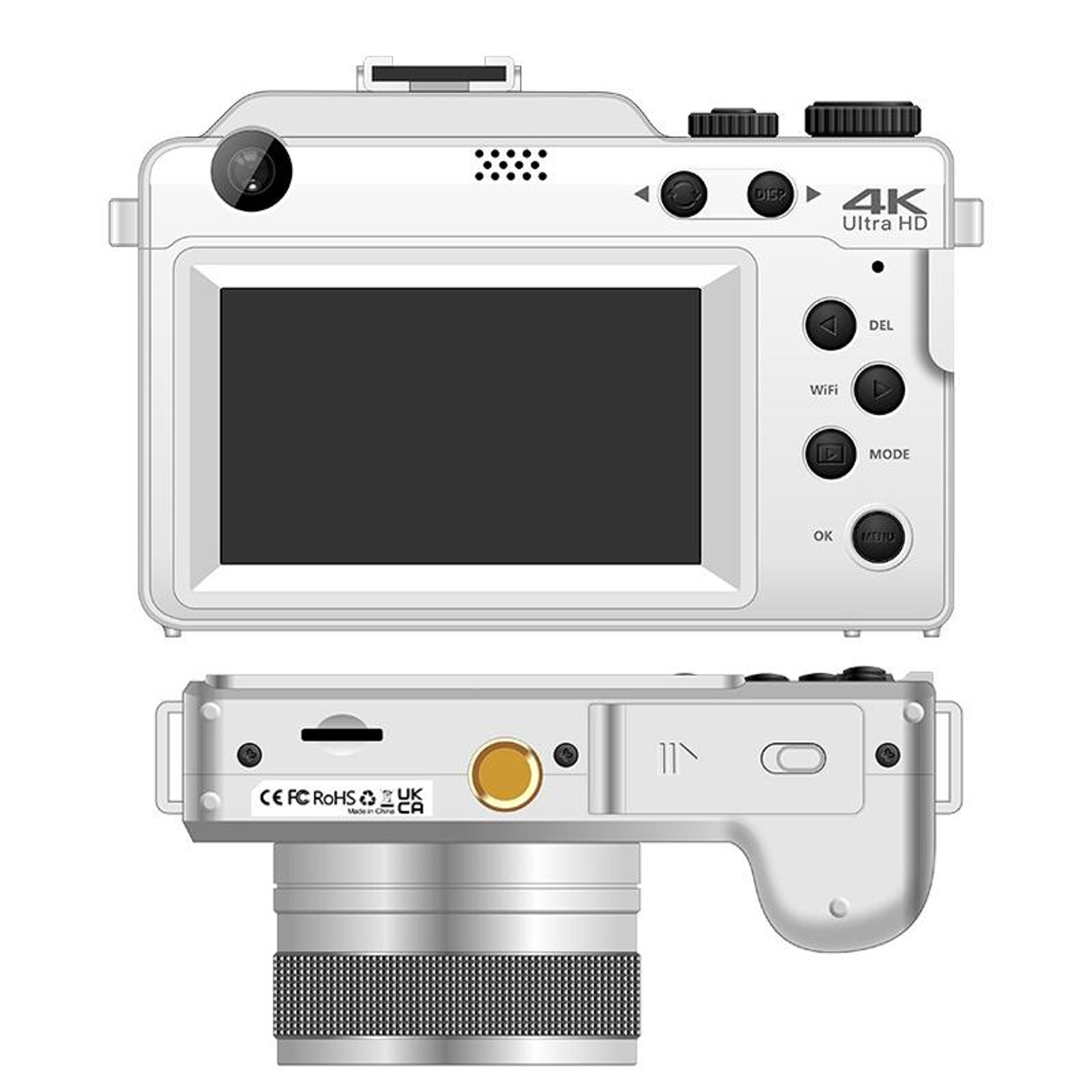 48MP 4K Digital Camera With Dual Cameras 18X Zoom And 3Inch Display 1