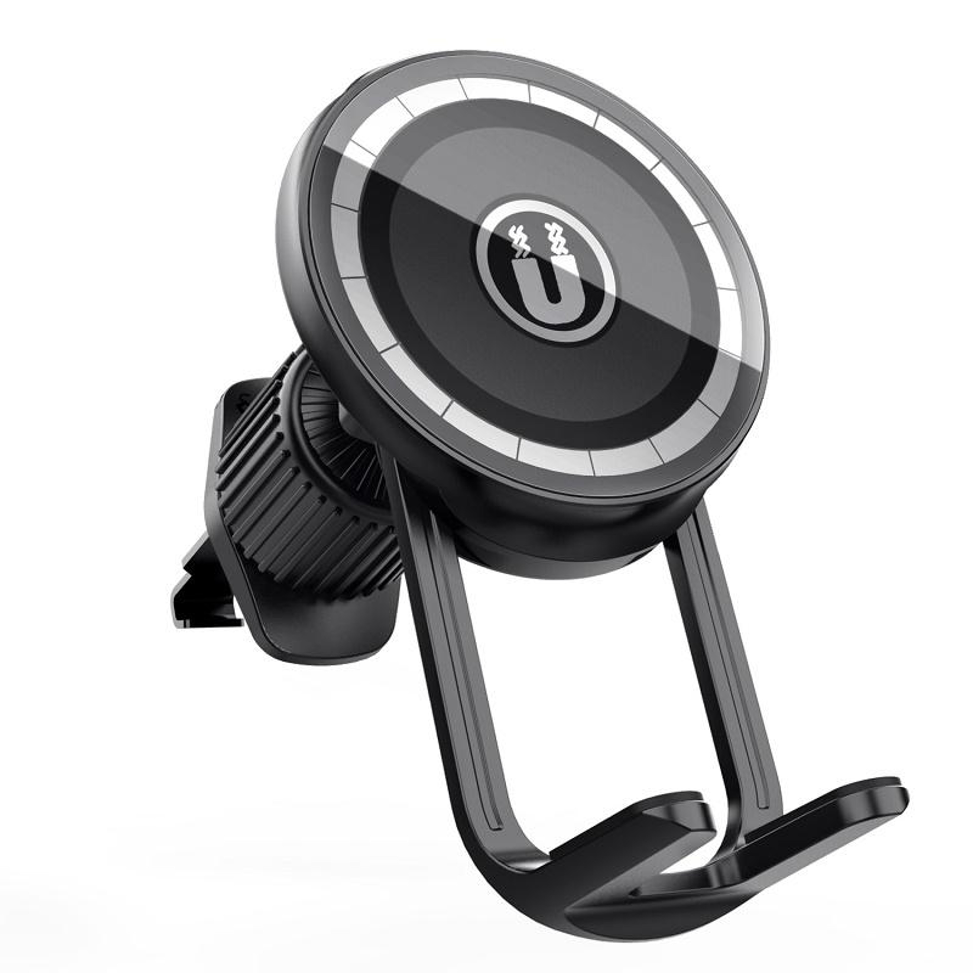 Magnetic Car Phone Mount With 360 Rotation And Secure Air Vent Hook 8