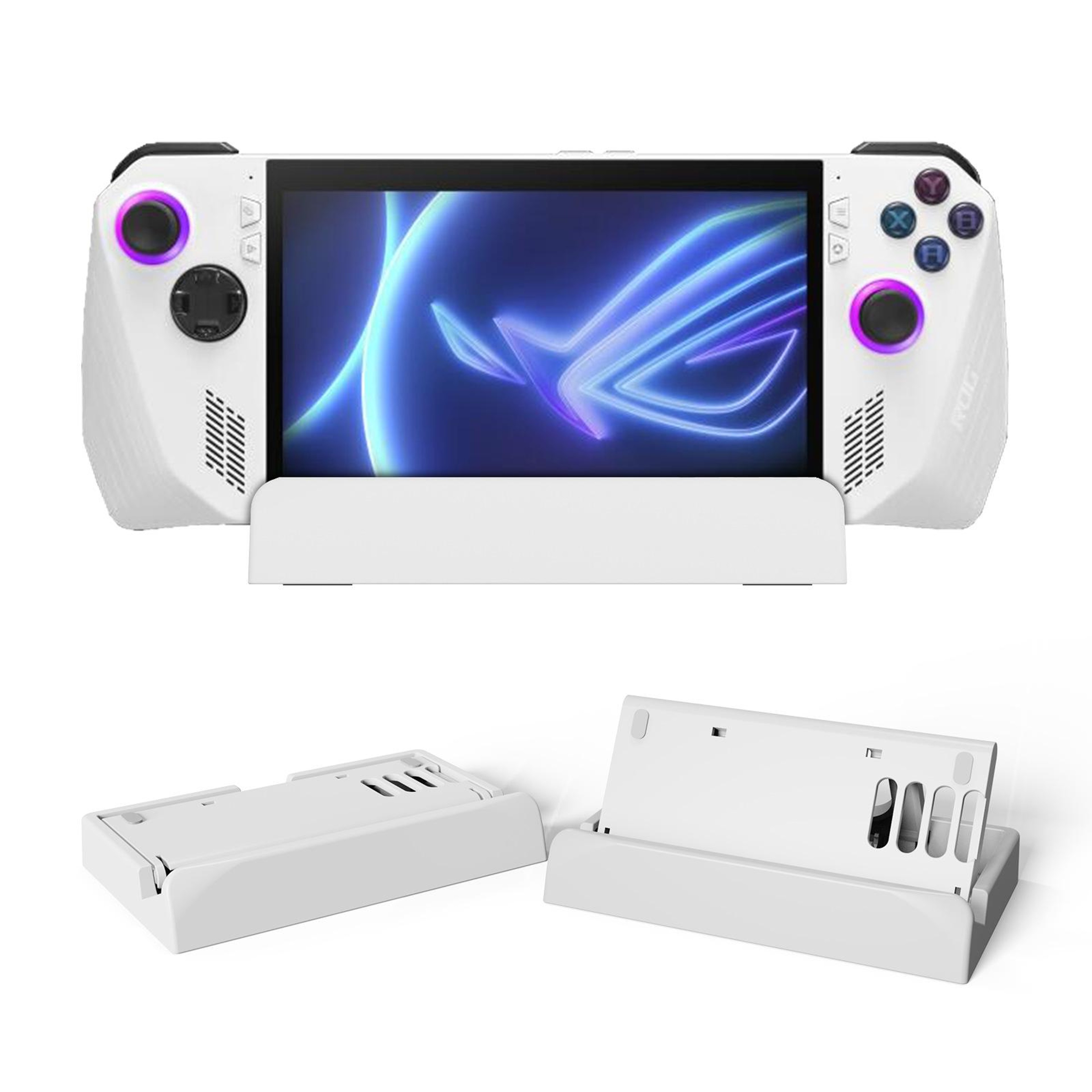 Steam Deck Stand Adjustable Desktop Holder for ROG Ally, Switch, Phones & Tablets – view 1