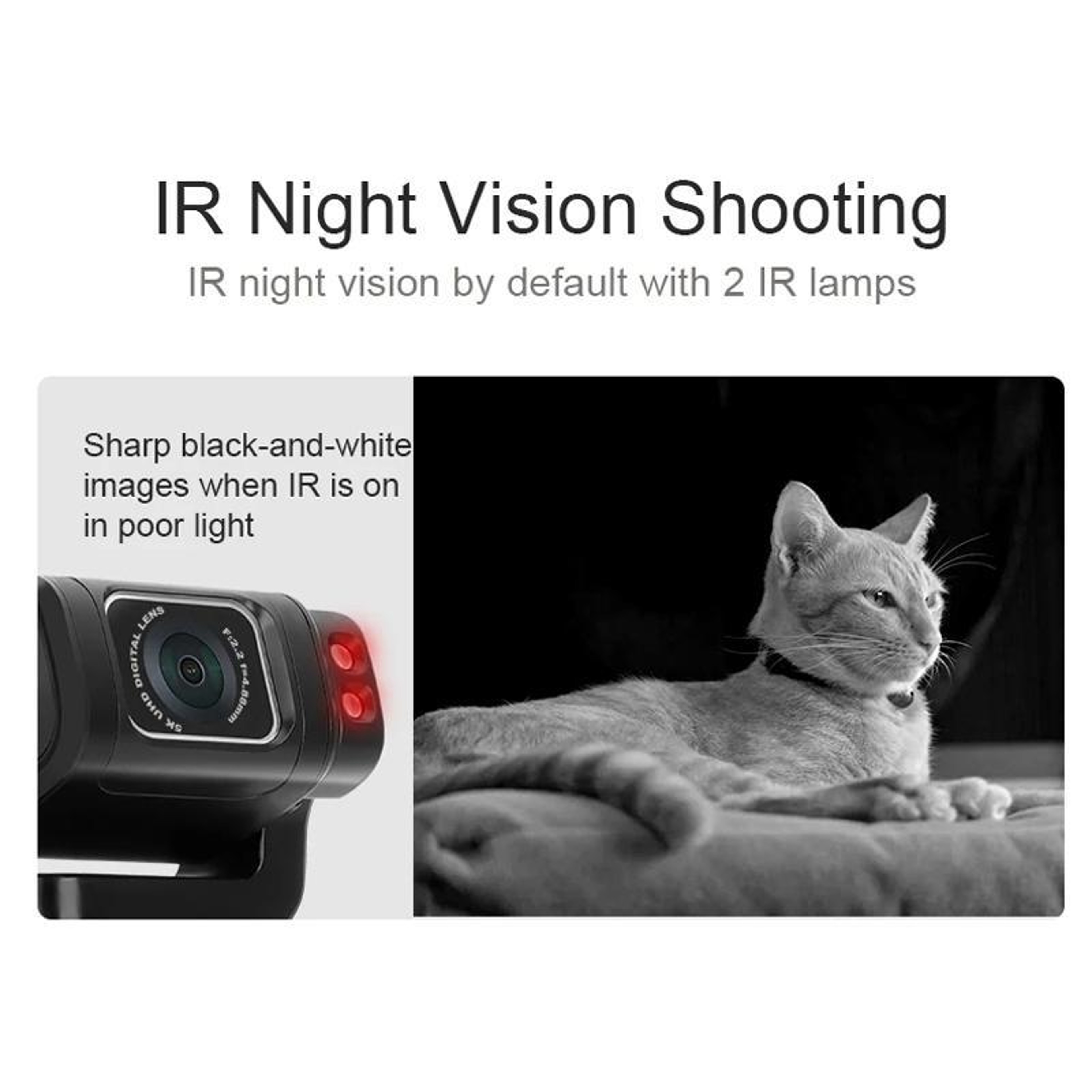 Vlogging Camera With 35Inch Rotating Screen WiFi And Night Vision 11