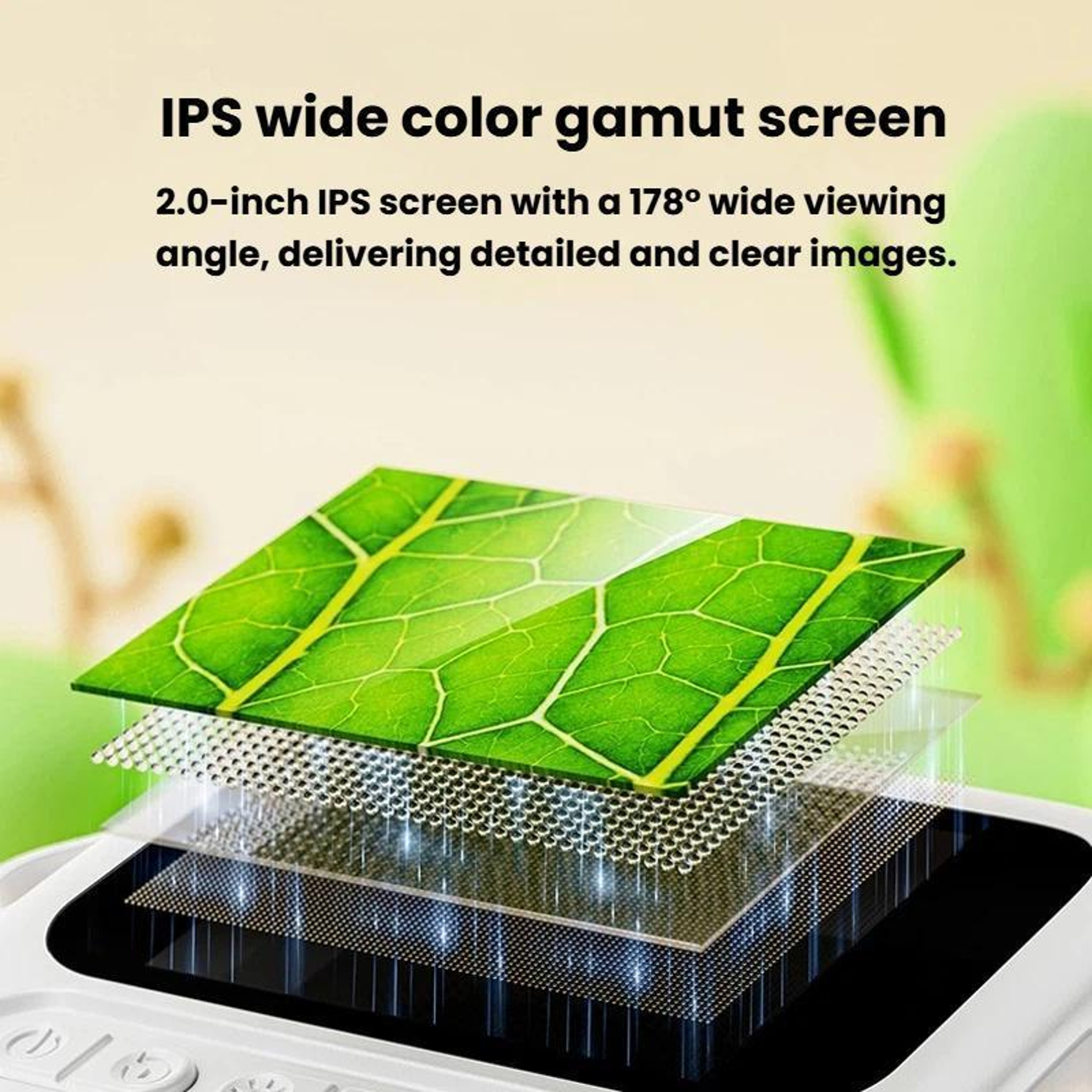 Kids Digital Microscope With 2 Inch IPS Screen 1080P Camera And Rechargeable Battery 4