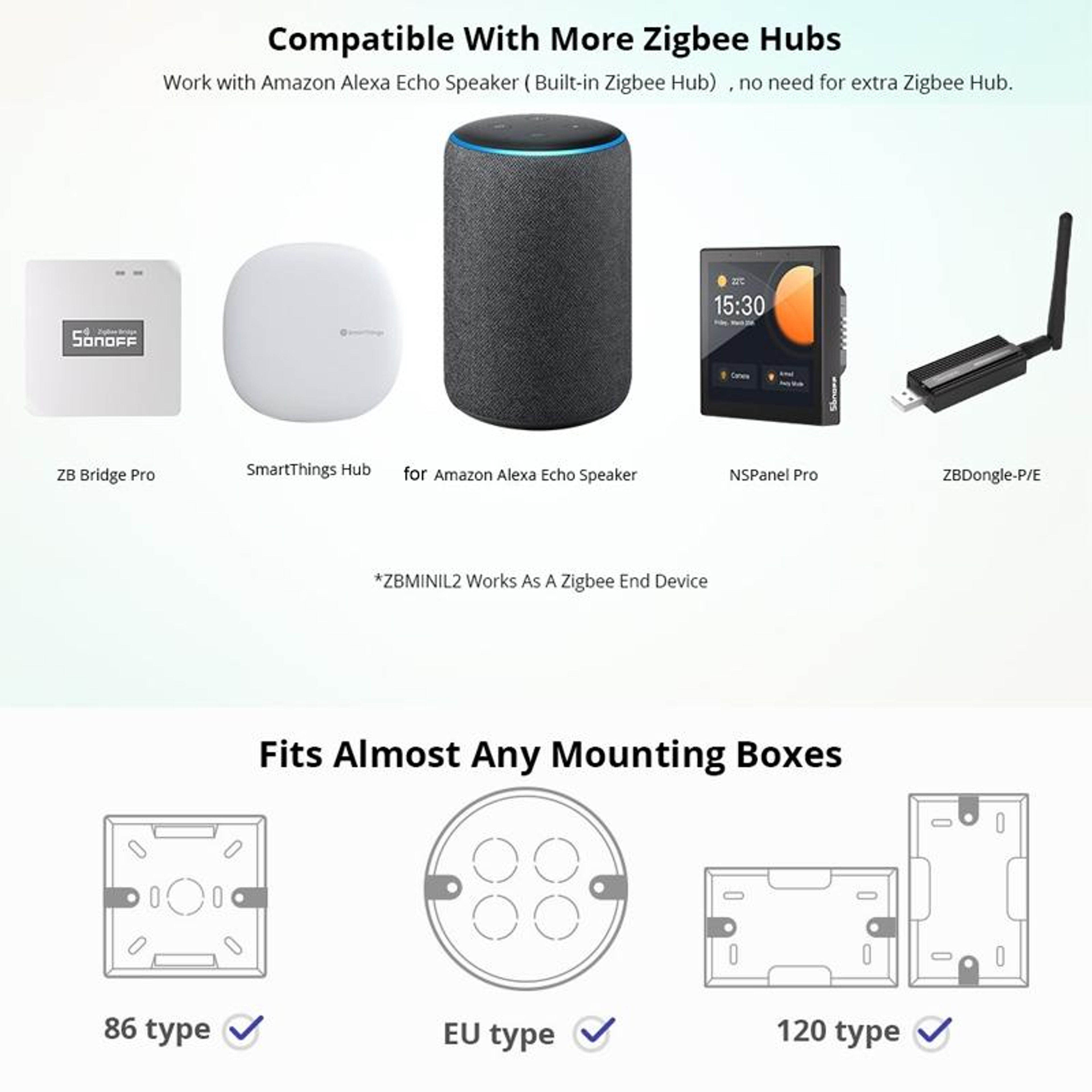 Zigbee Smart Switch No Neutral Remote and Voice Control Module – view 12