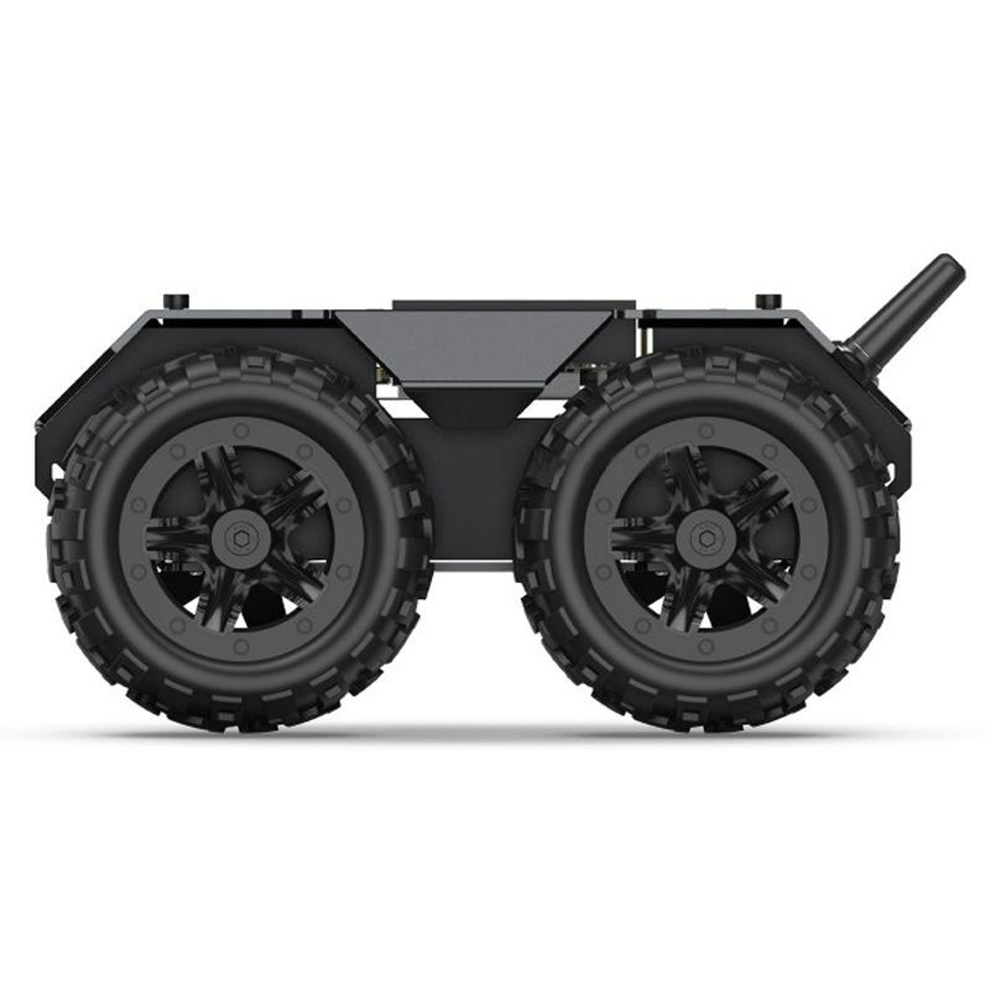 4WD Robot Chassis With ESP32 Robot Controller And Expandable Metal Platform 13