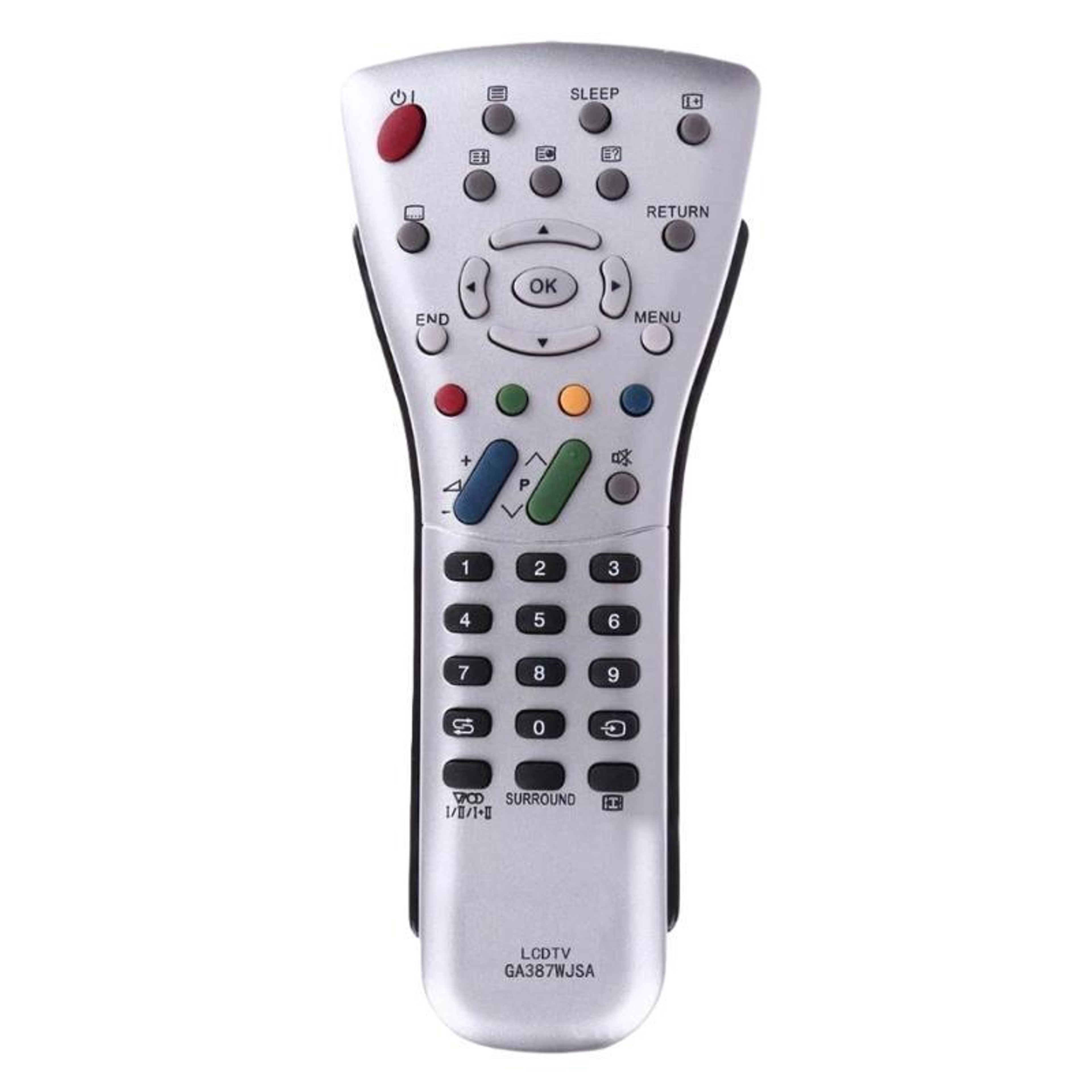SHARP Replacement Remote Control for LCD TV – view 1