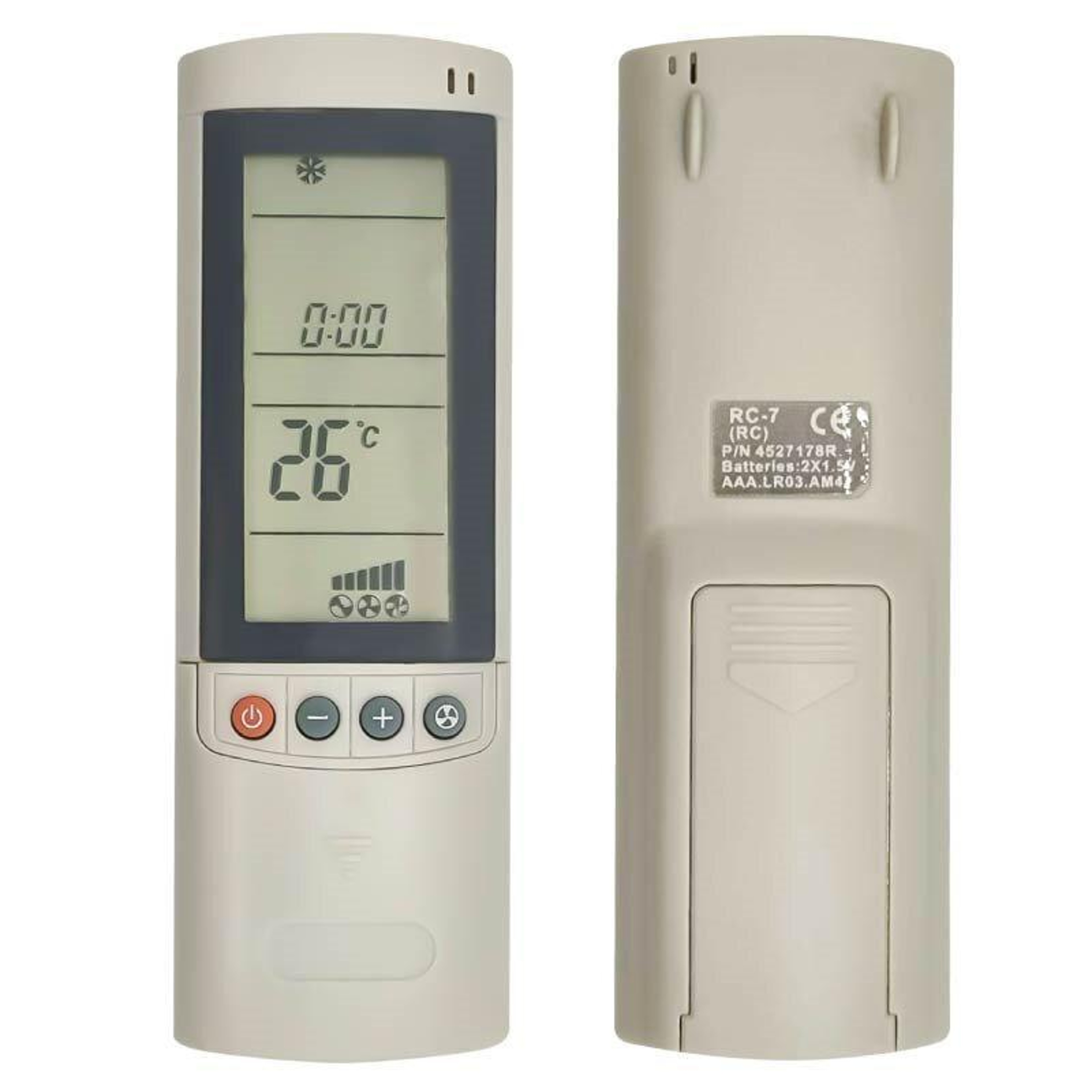 Airwell RC-7 Replacement AC Remote Control No Programming Required – view 2