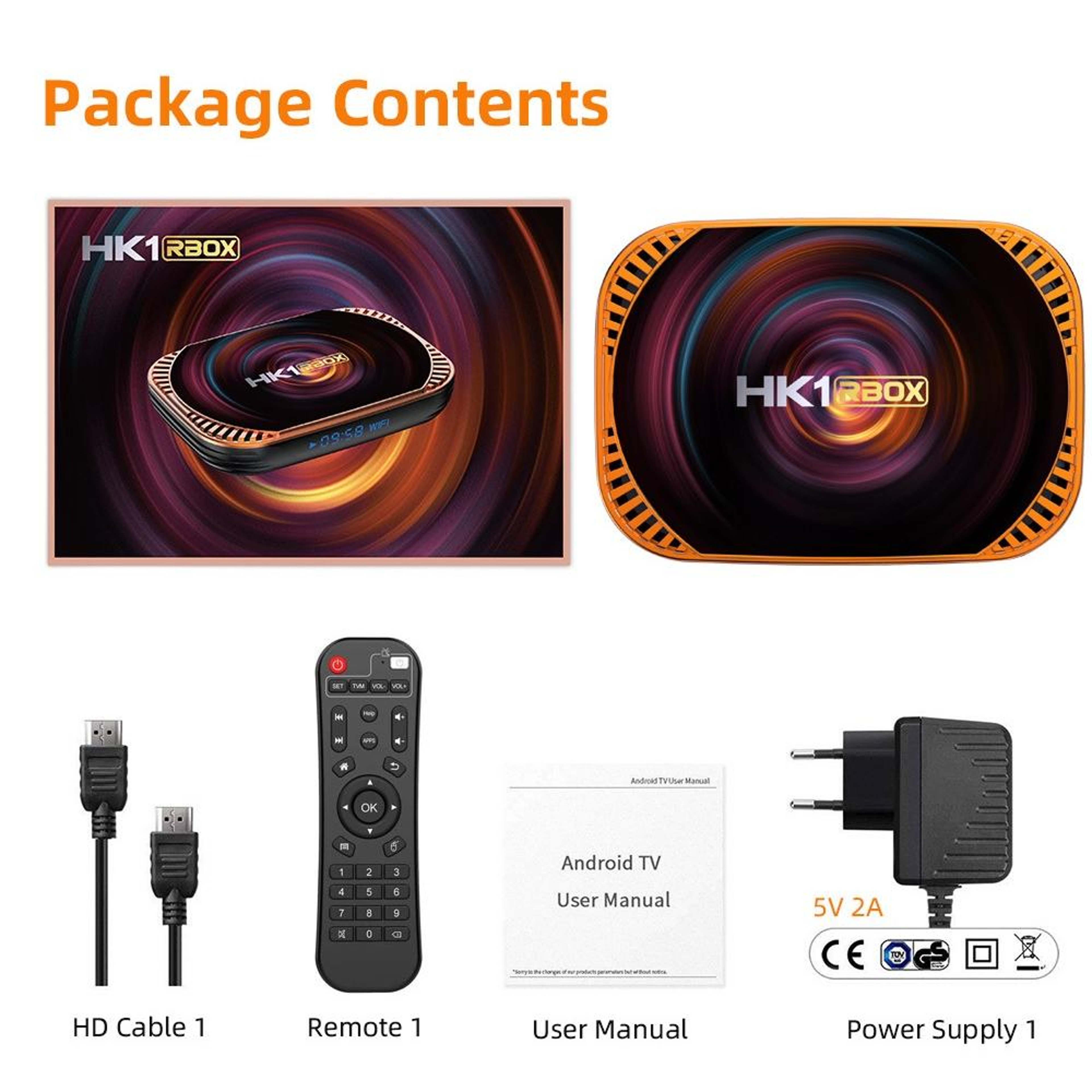 Android TV Box With Amlogic S905X4 4K UHD And DualBand WiFi 6