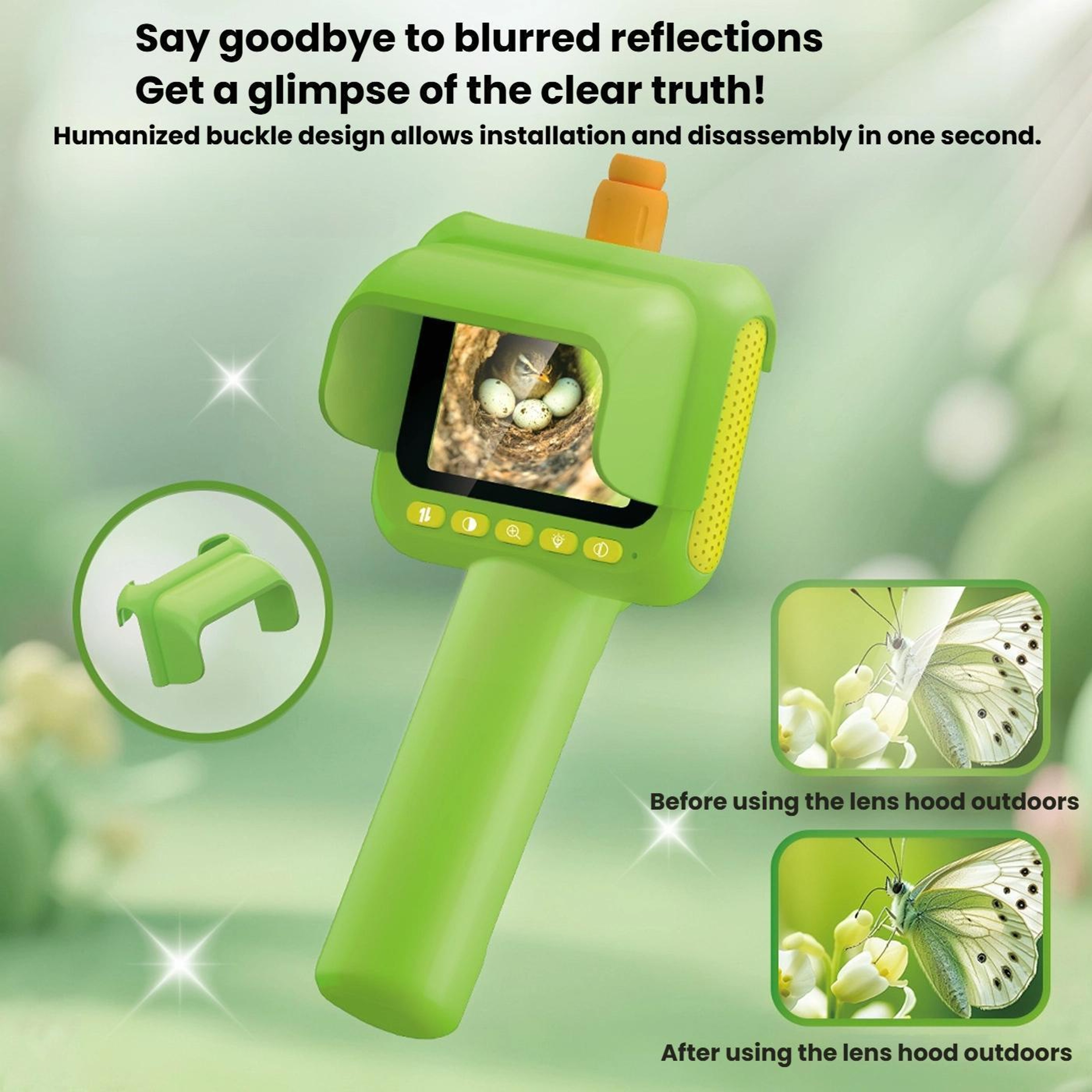 ES08 Kids Endoscope Camera with 2.8 Inch Screen and IP67 Waterproof Probe – view 3