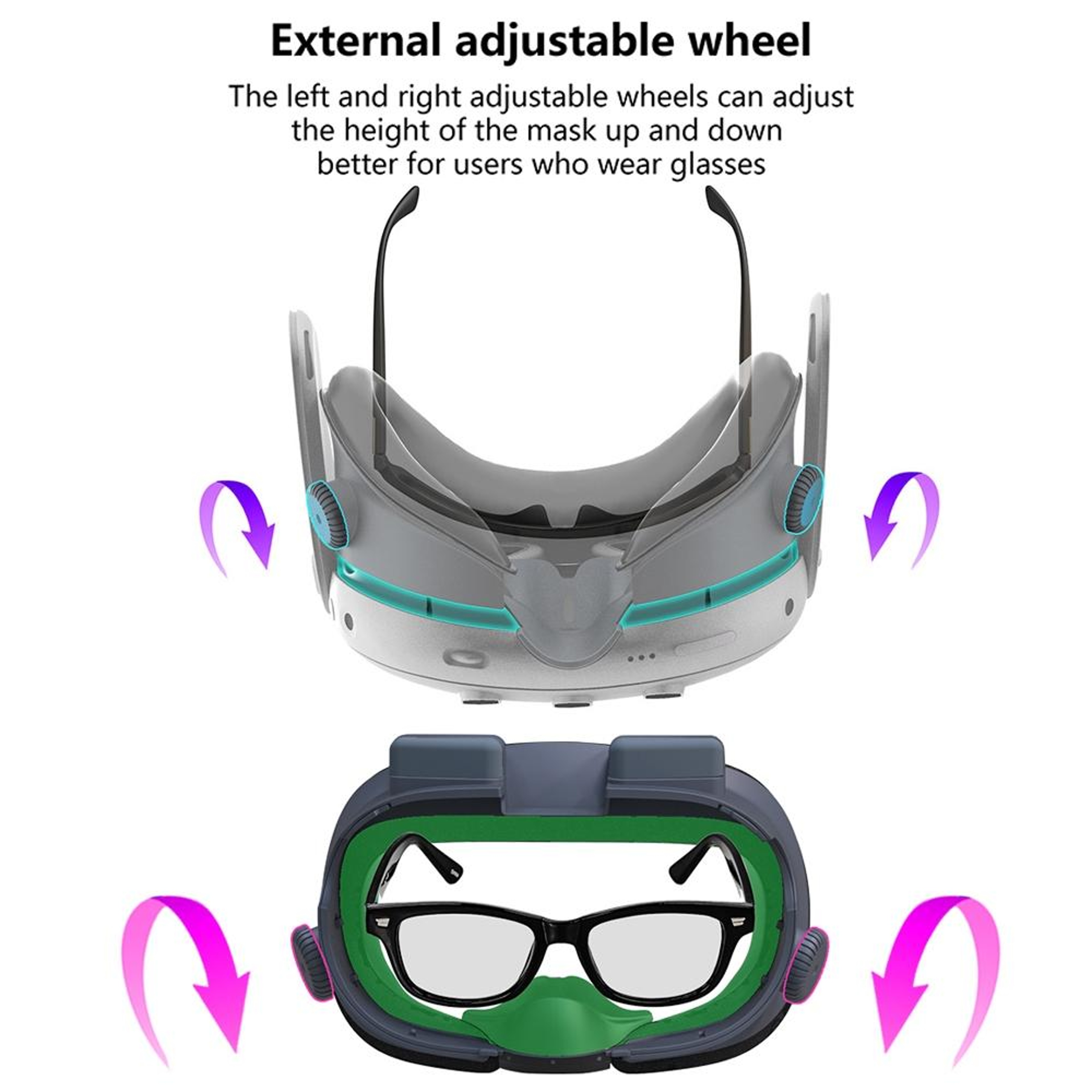 Adjustable Meta Quest 3 Facial Interface With Light Blocking Ventilation And GlassesFriendly Fit 5