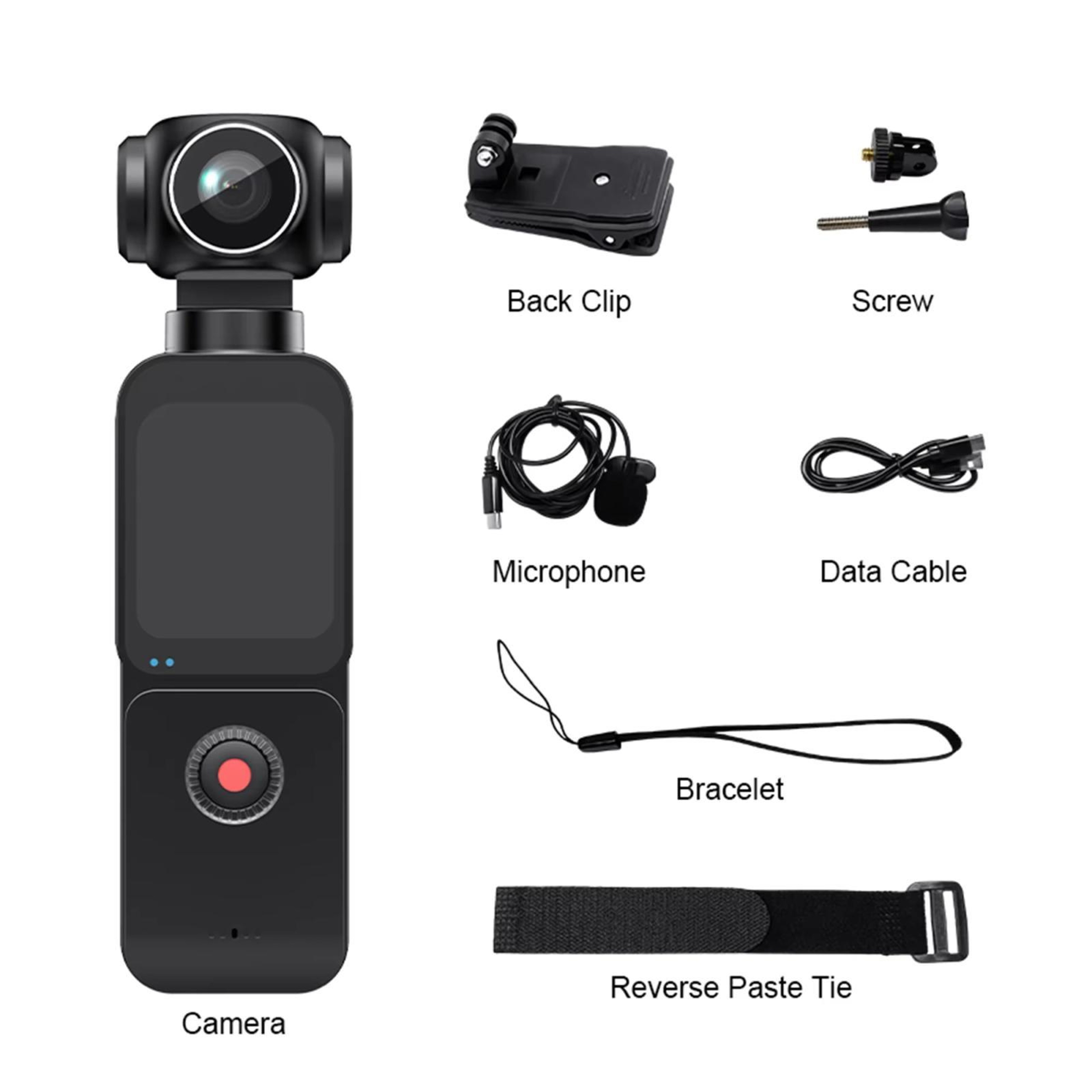 5K Action Camera with Touch Screen, EIS Stabilization and 150° Wide Angle Lens – view 4