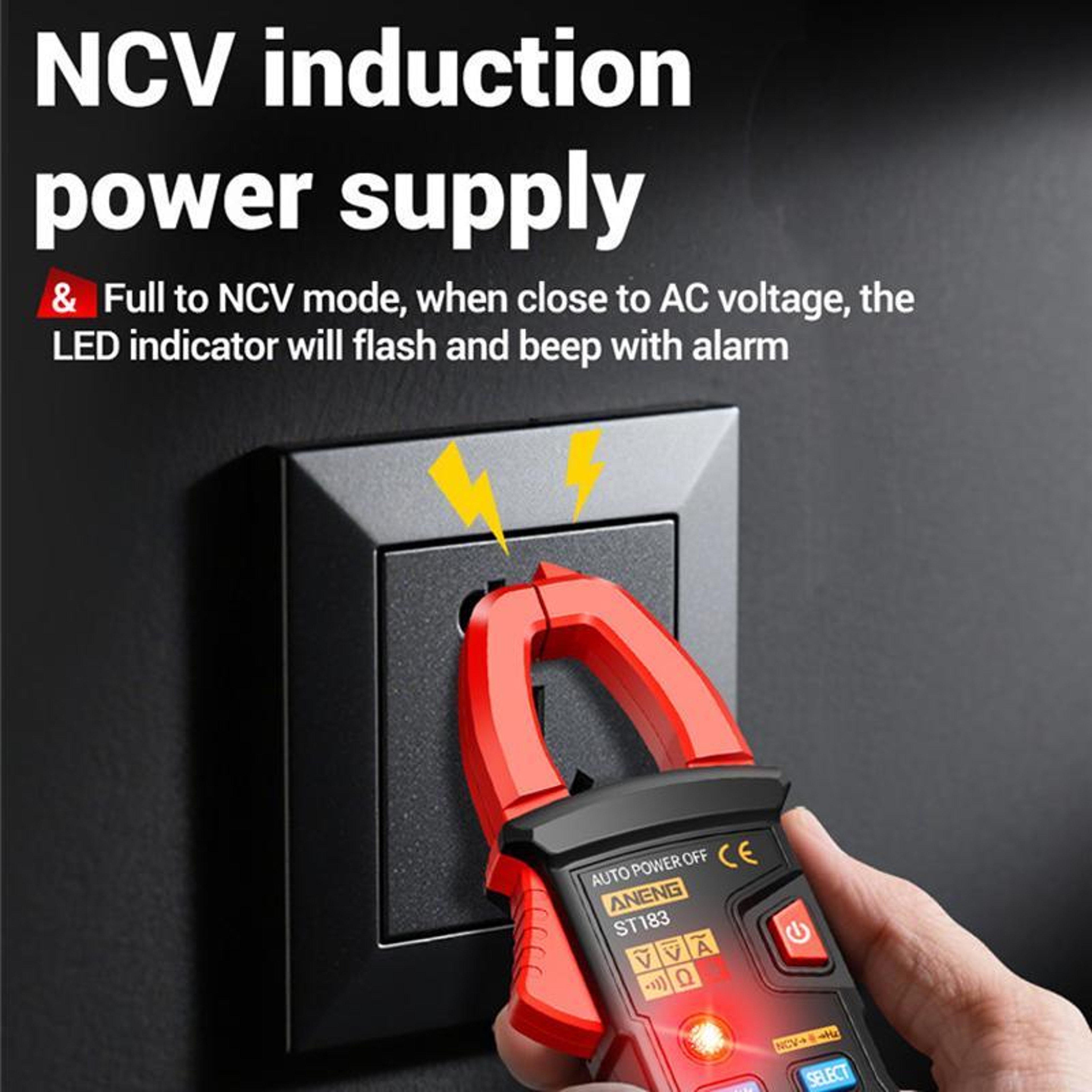 Digital Clamp Meter with NCV Voltage Detector and Auto-Ranging Multimeter – view 8