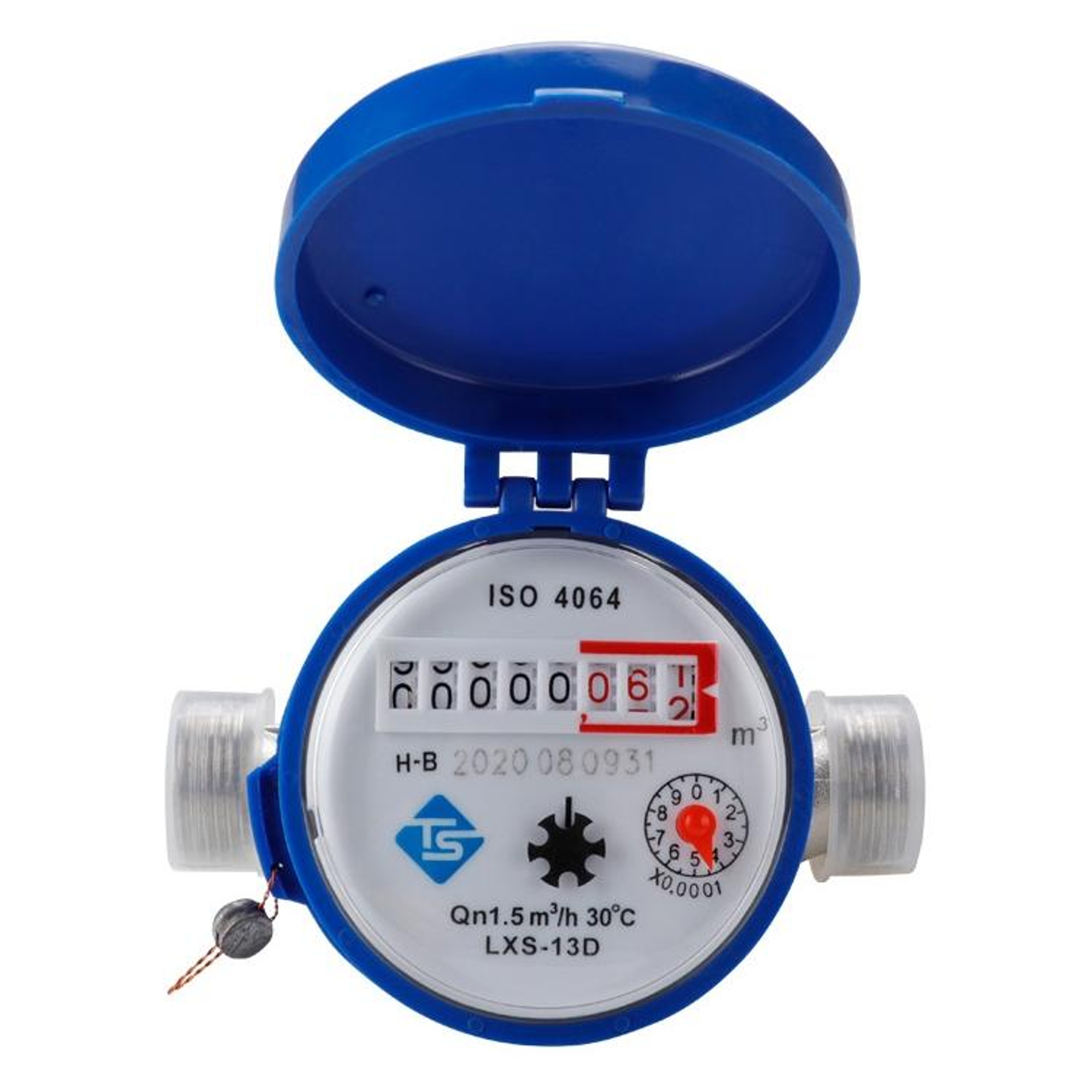 High-Precision Cold Water Meter with Mechanical Rotary-Wing Display – view 1