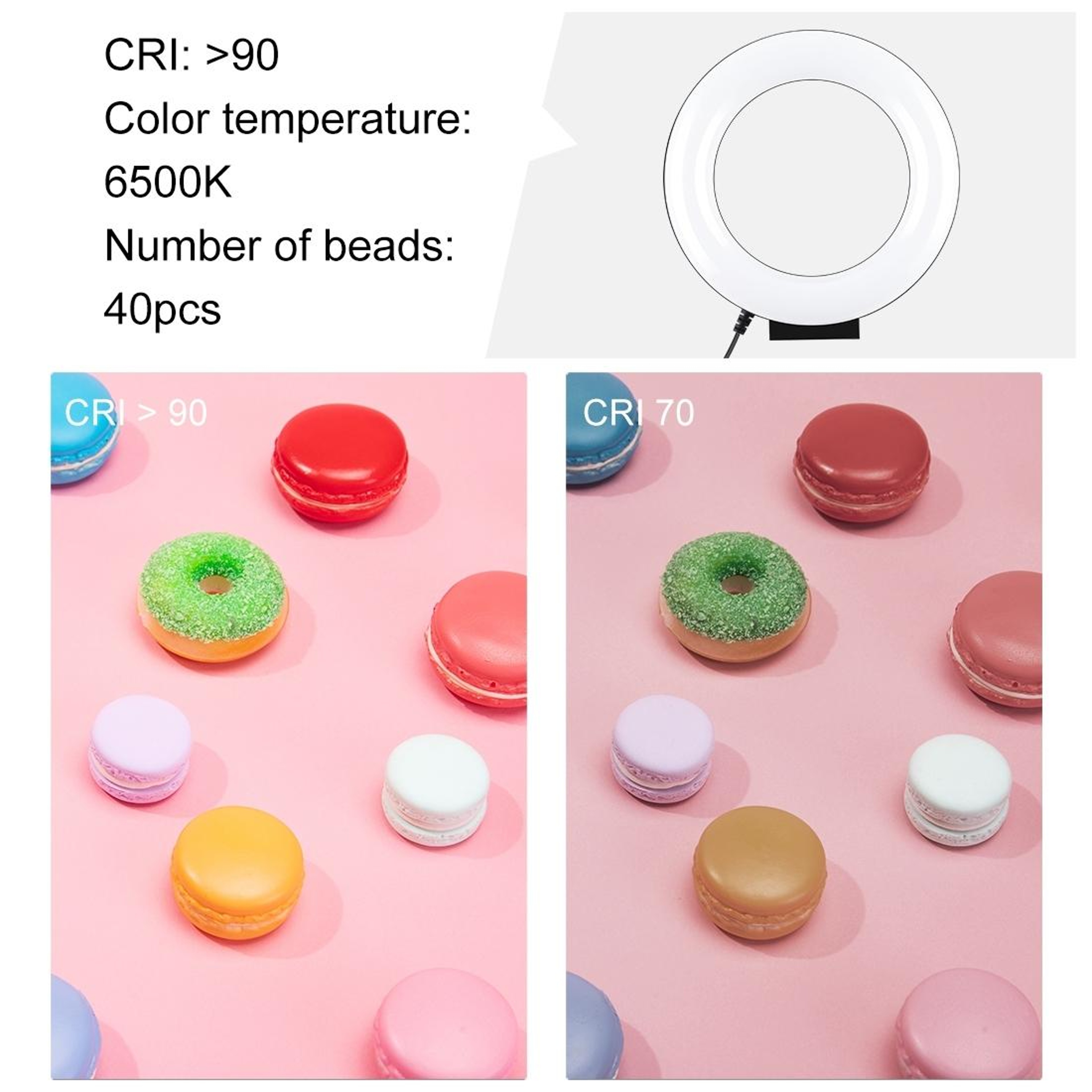 PULUZ Ring Light With Tripod USB LED Selfie And Vlogging Light 4