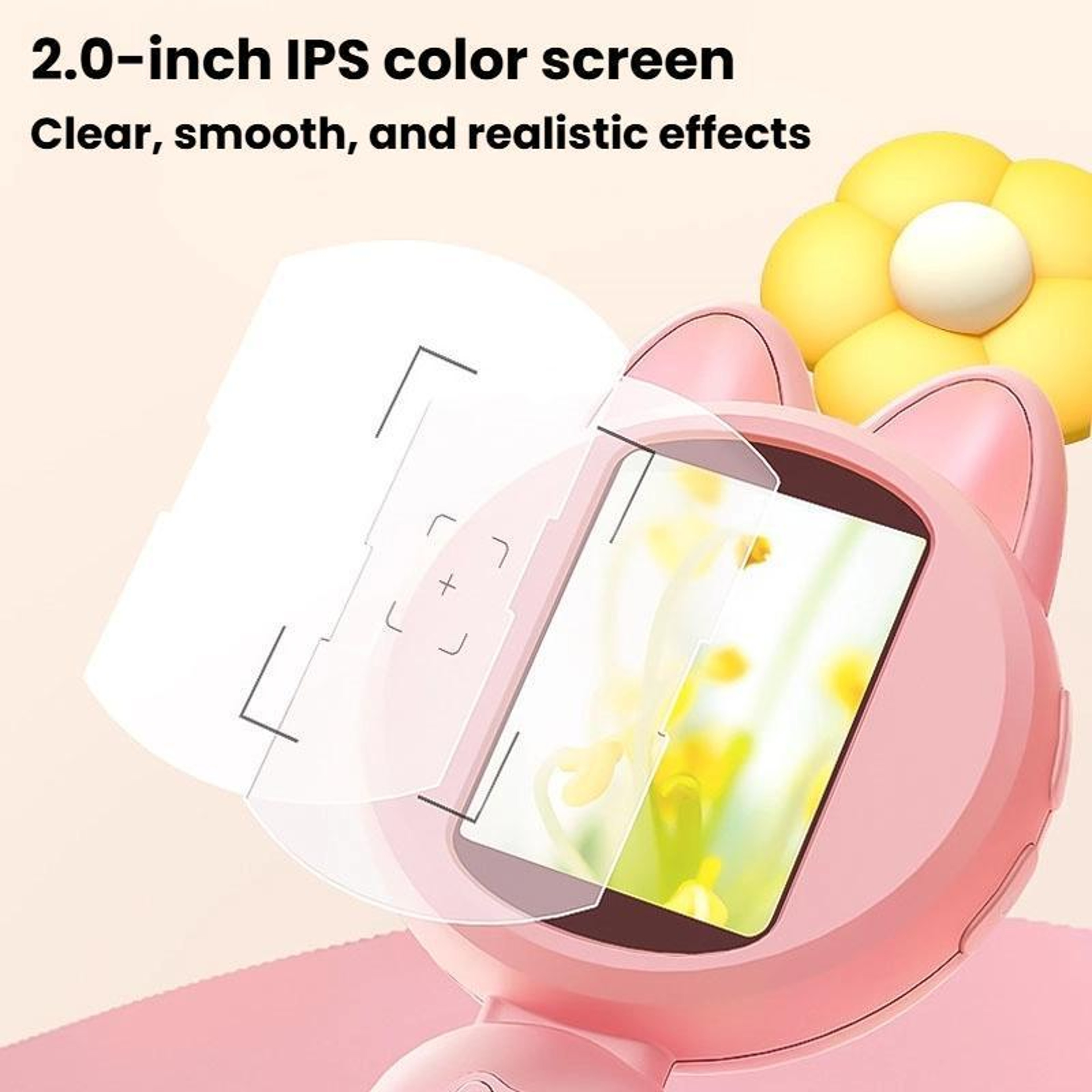 Kids Digital Microscope With 4X Magnification 2MP Camera And IPS Screen 2