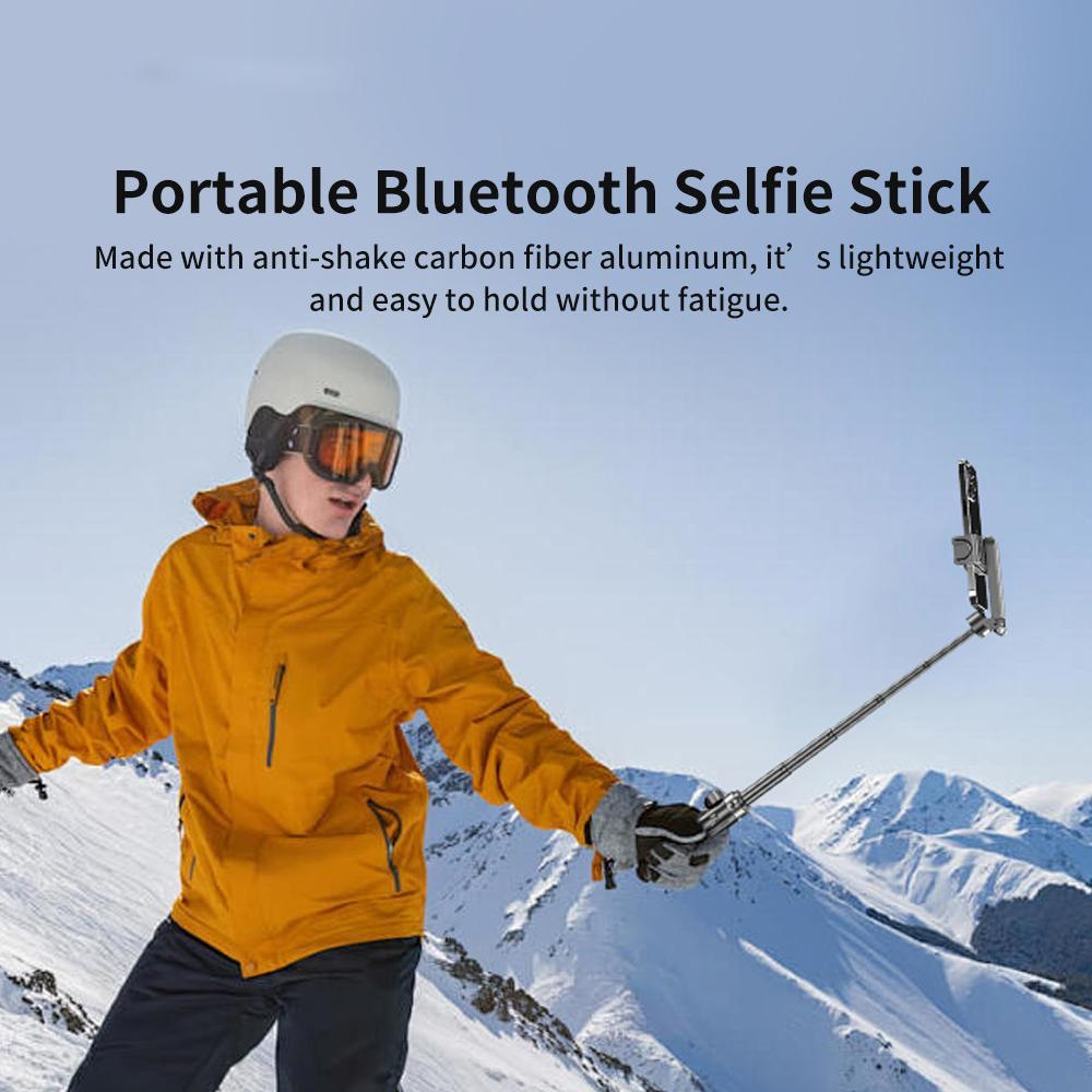 Mini Bluetooth Selfie Stick With Tripod And Rotating Phone Holder 4
