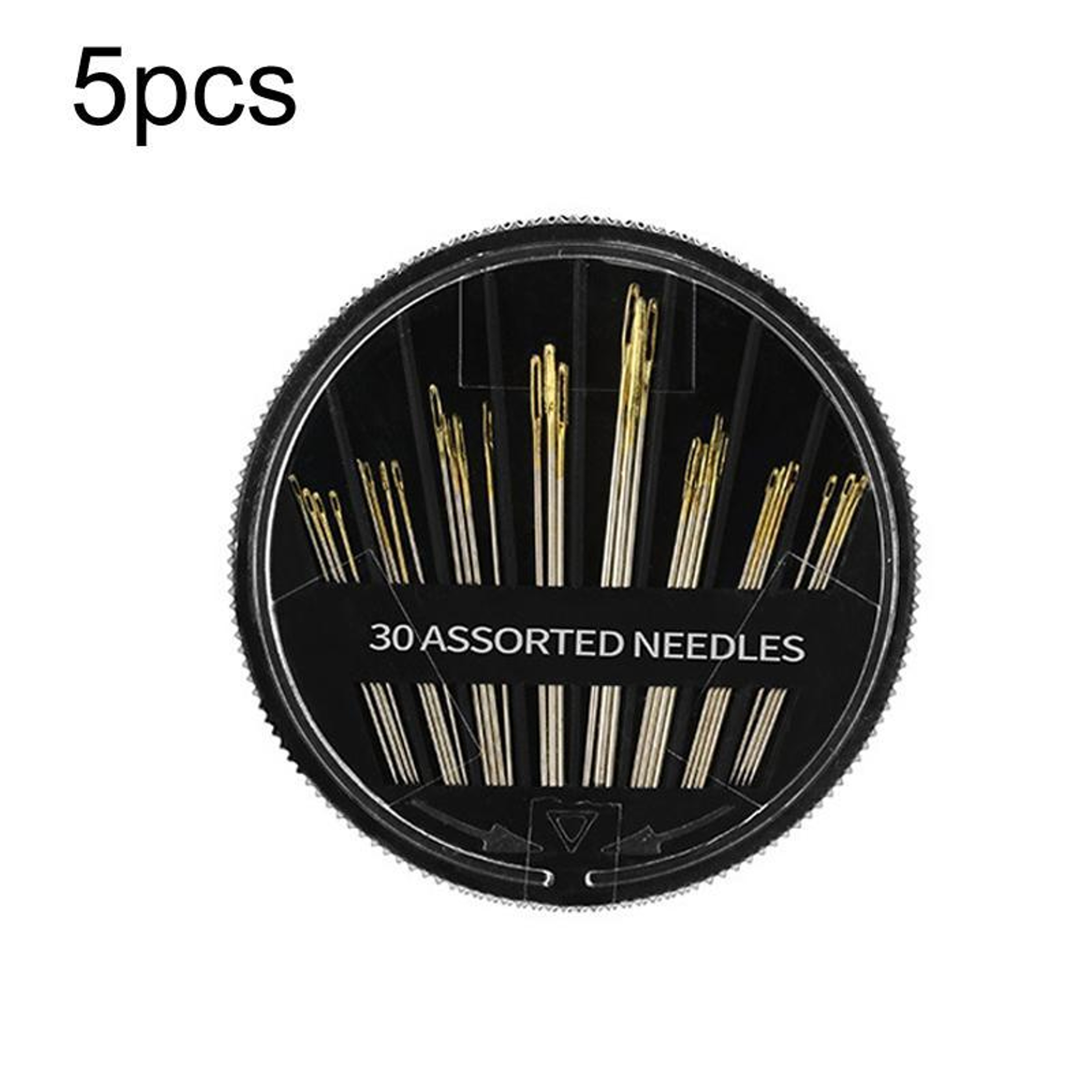 5pcs 30in1 Hand Sewing Needle Set With Rotating Storage Disc 11