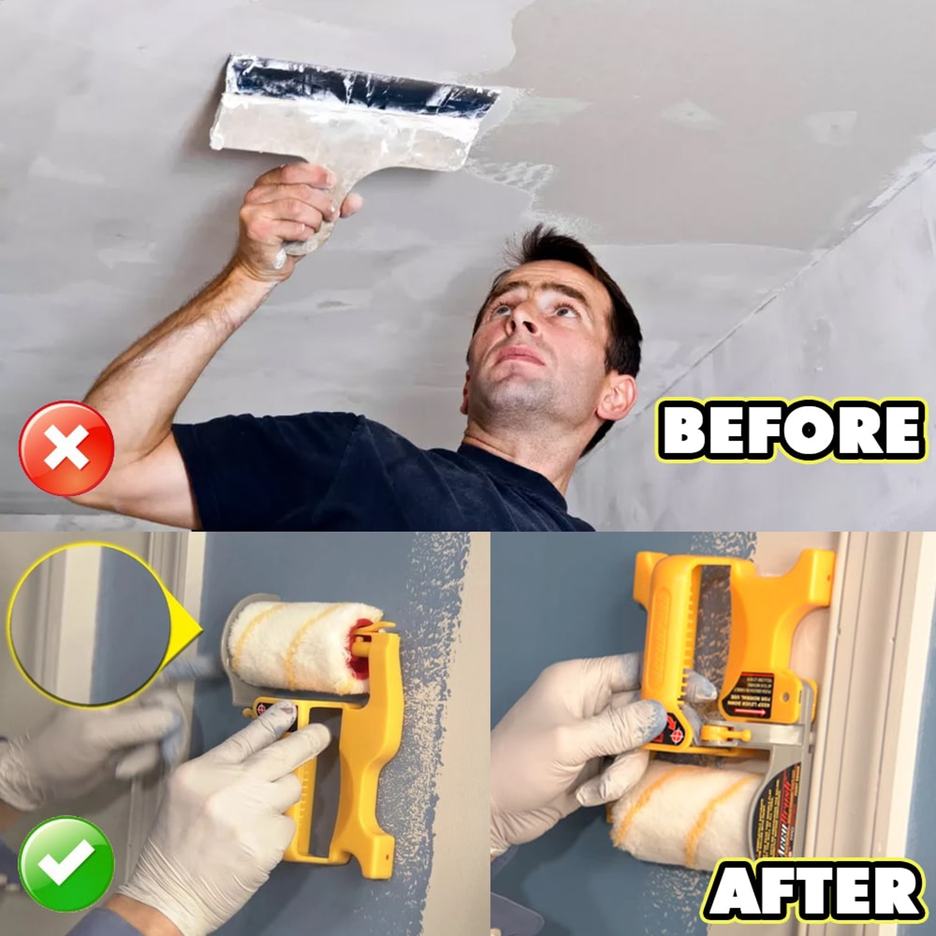 Clean Cut Paint Edger Roller 4