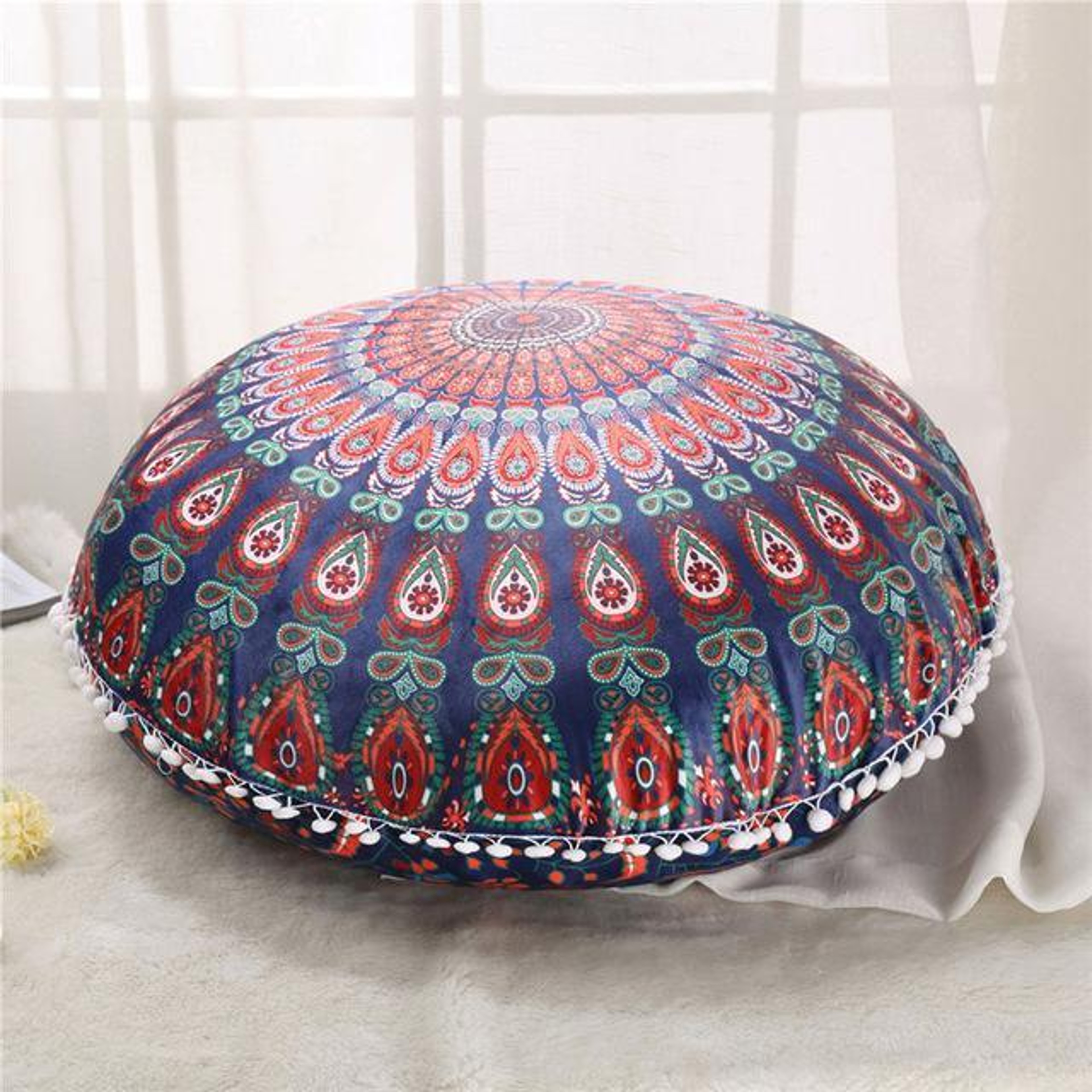 Boho Floor Pillow Cover 8