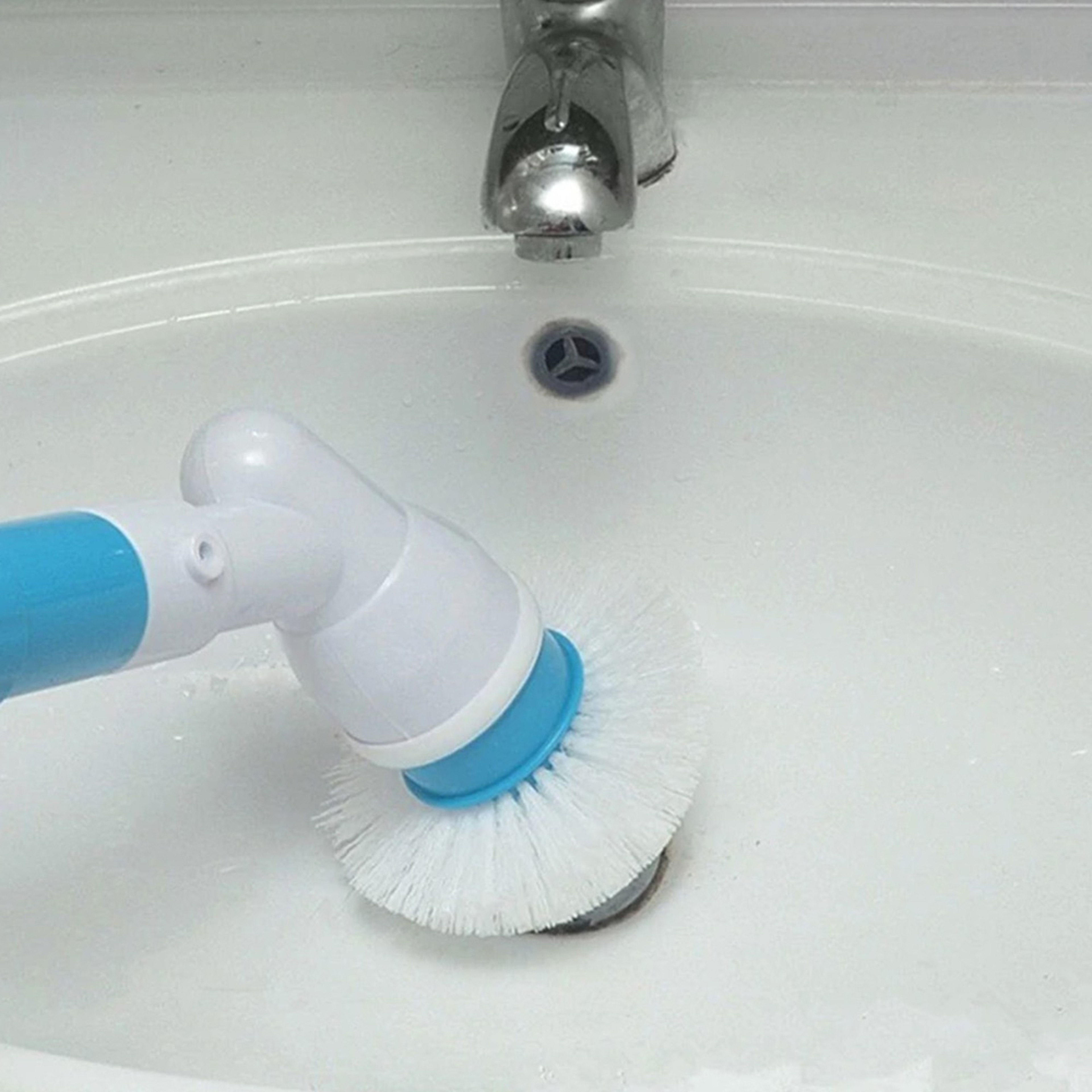 Extendable Cordless Power Scrubber For Bathrooms & Kitchen 4