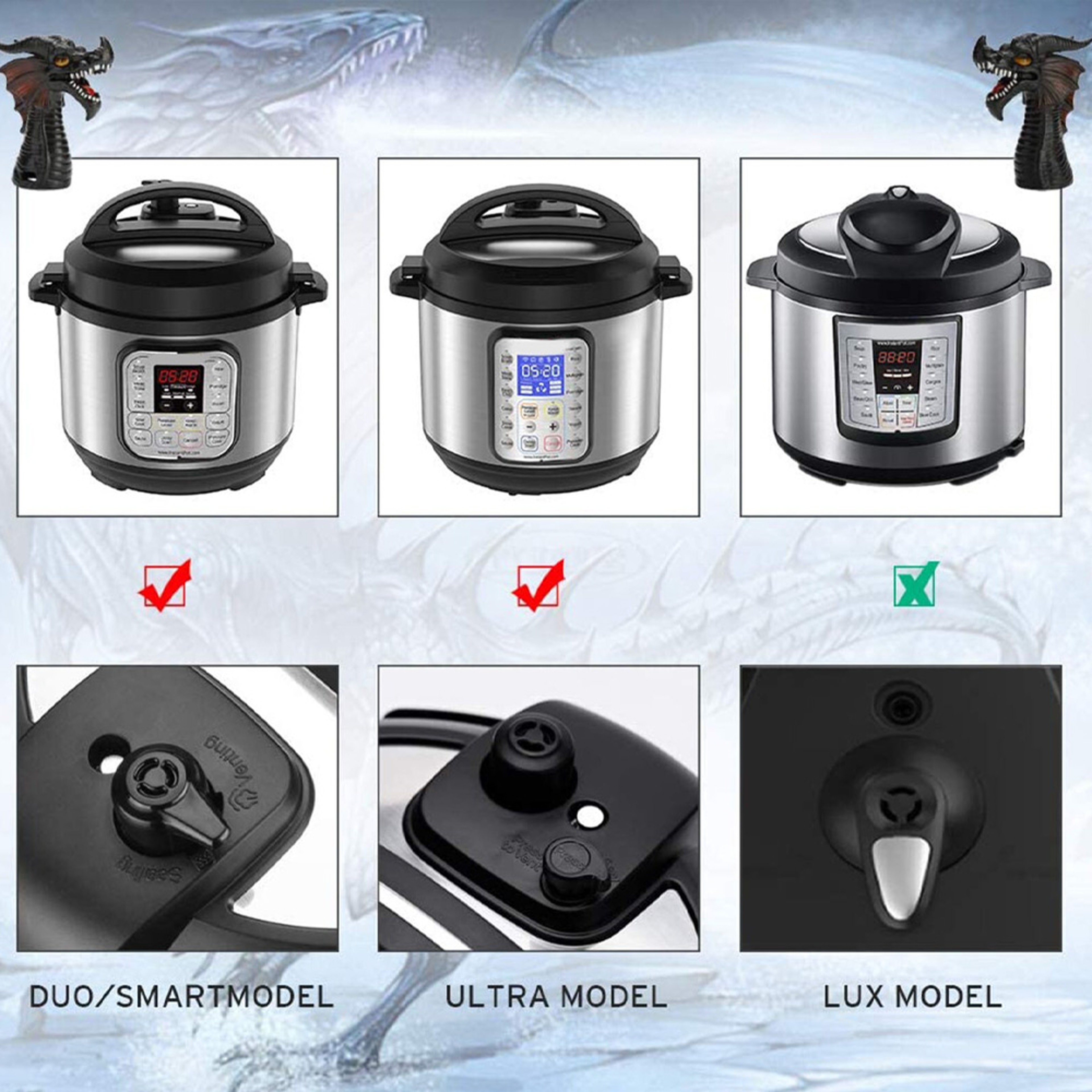 Fire-Breathing Dragon Steam Release Diverter 1