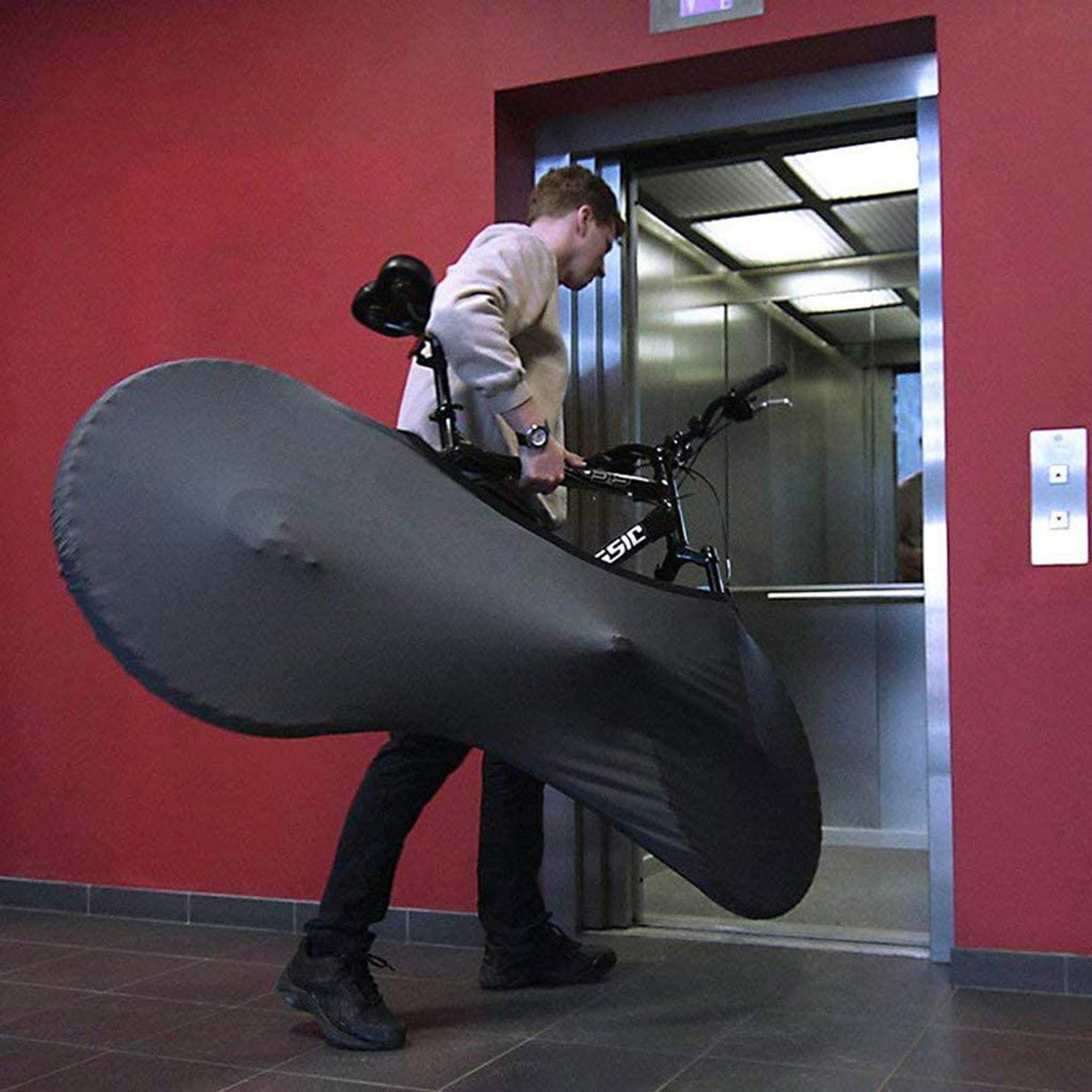Hippierider Indoor Bike Wheel Cover1