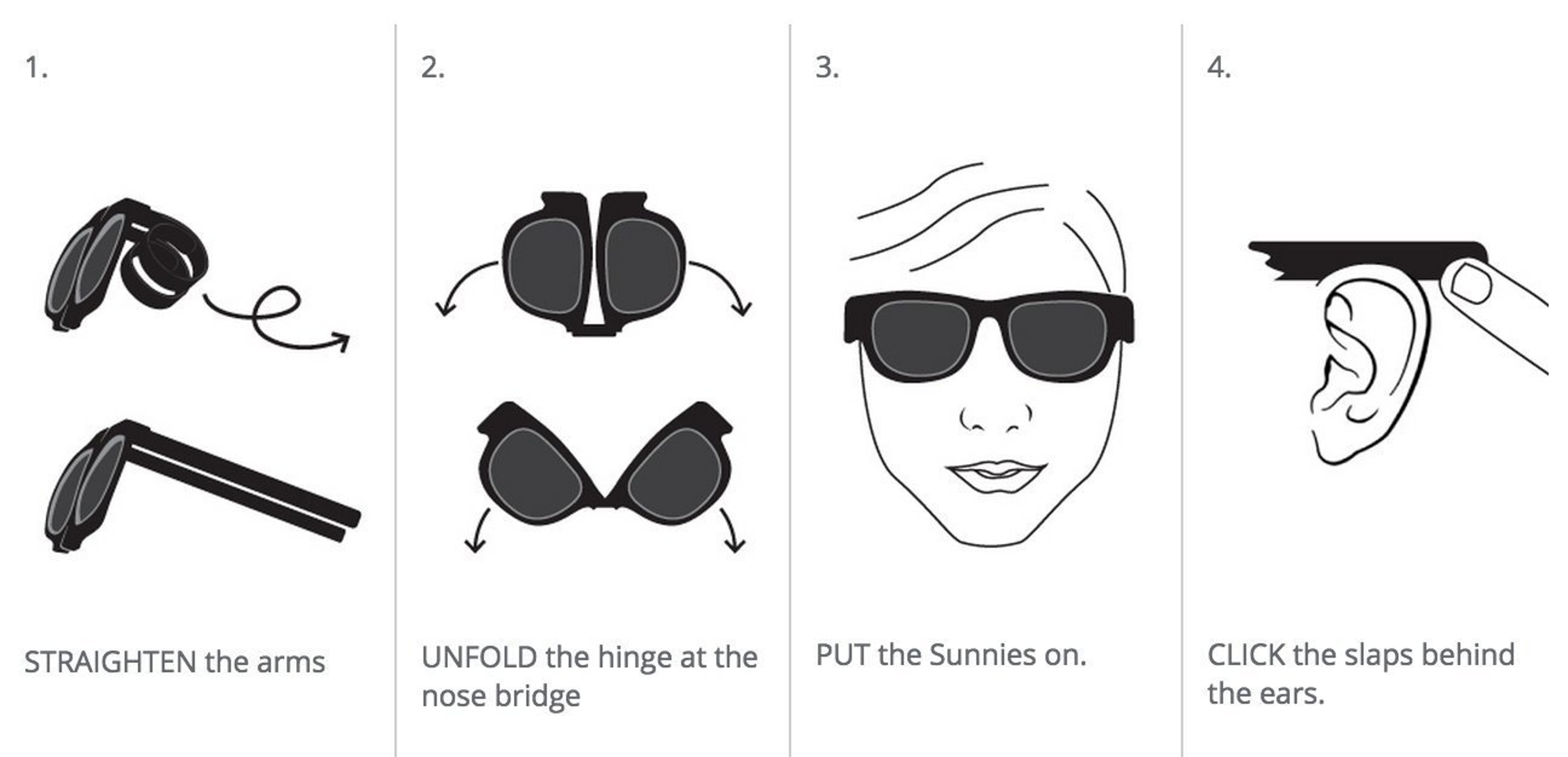collapsible mirror lens sunglasses 5