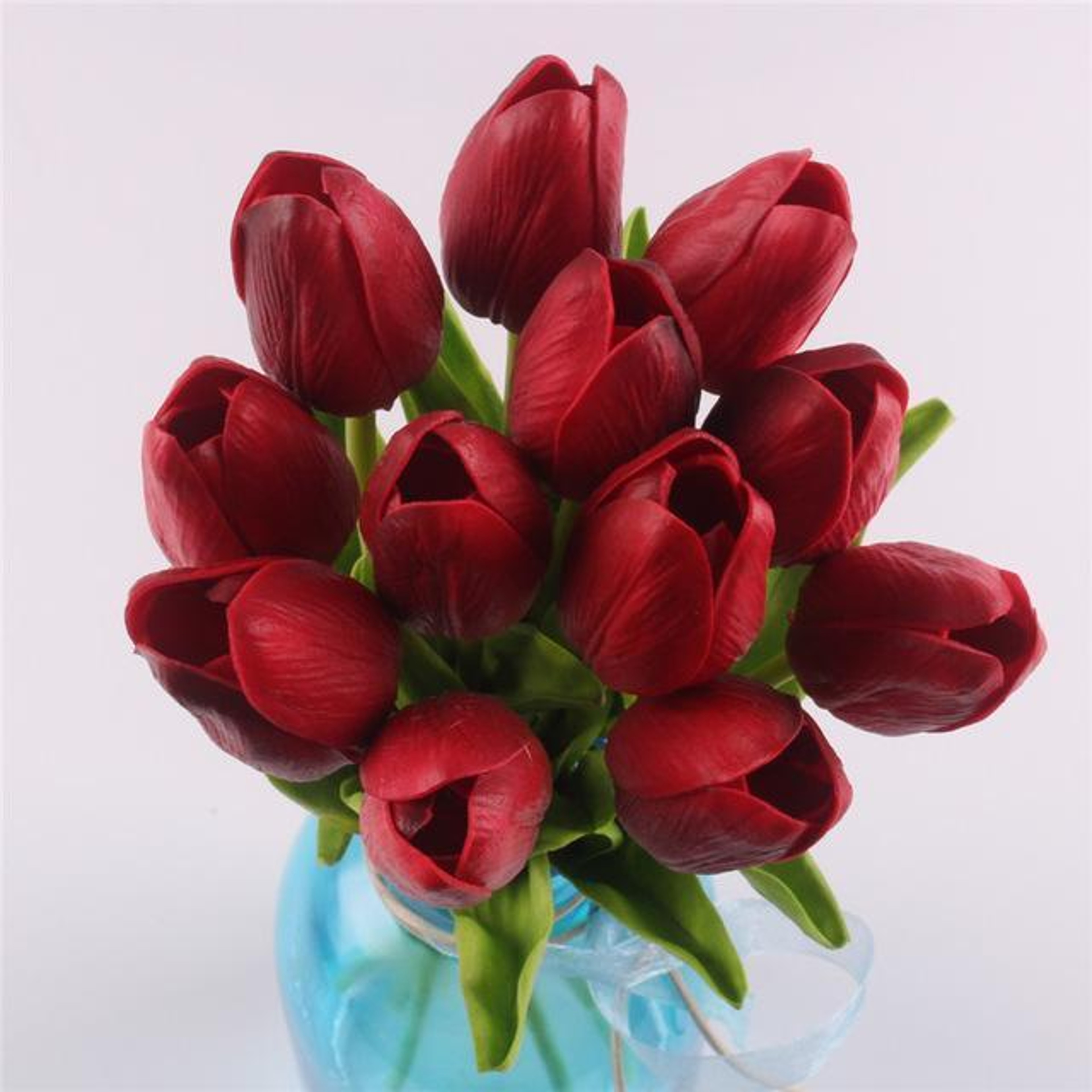 Real Touch Fake Tulips Artificial Flowers