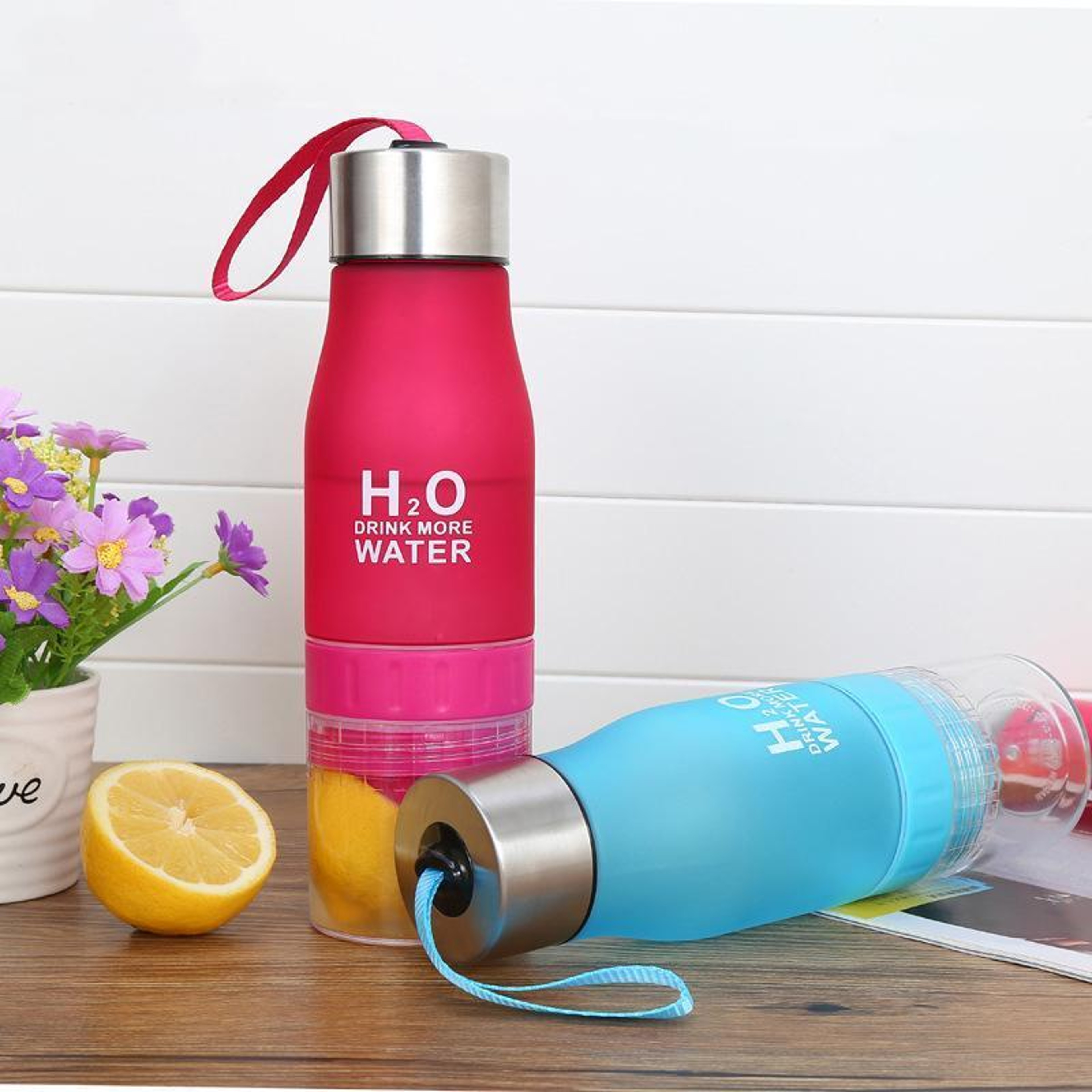 H2O Fruit Infusion Water Bottle 8