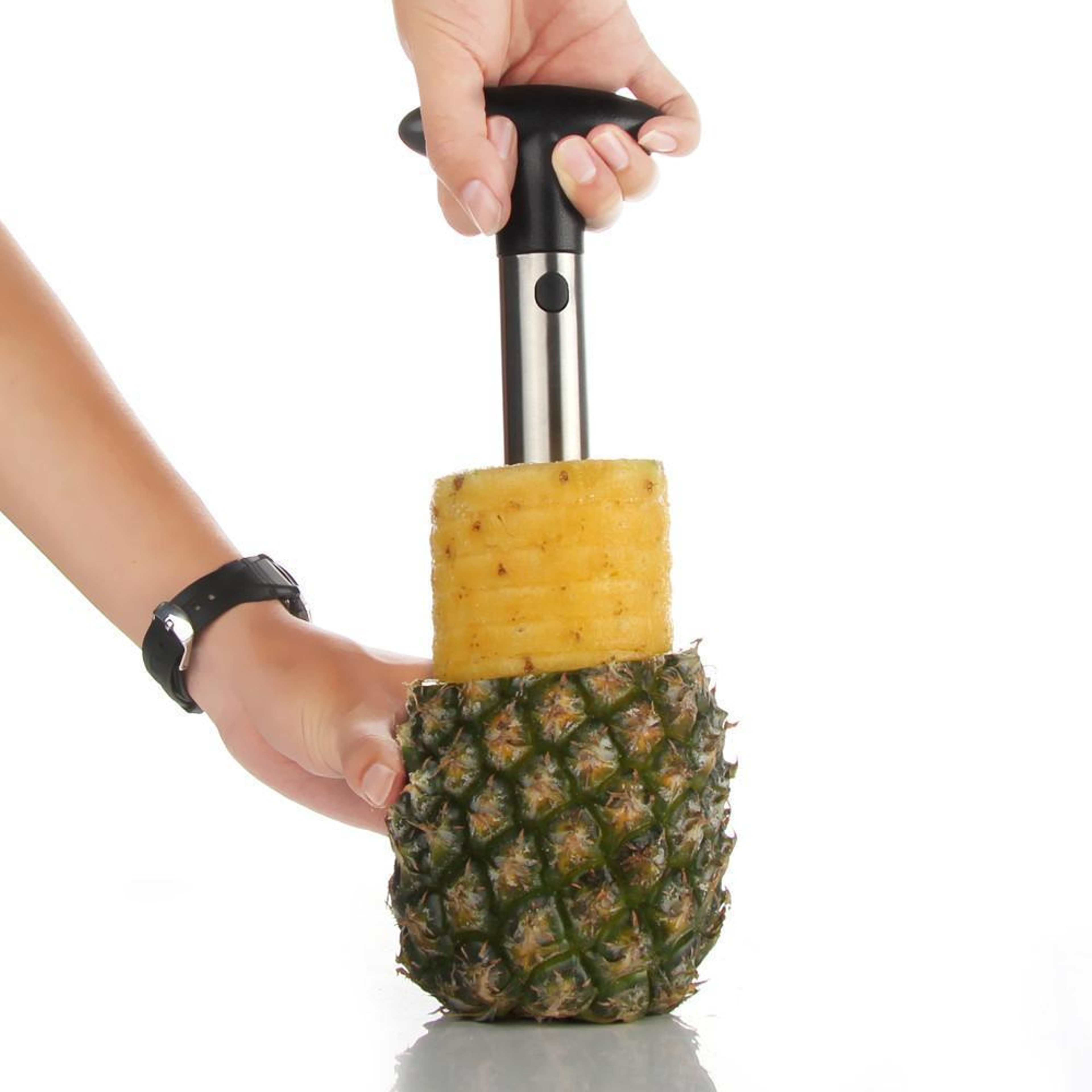 Stainless Steel Fruit Pineapple Corer Slicer 2