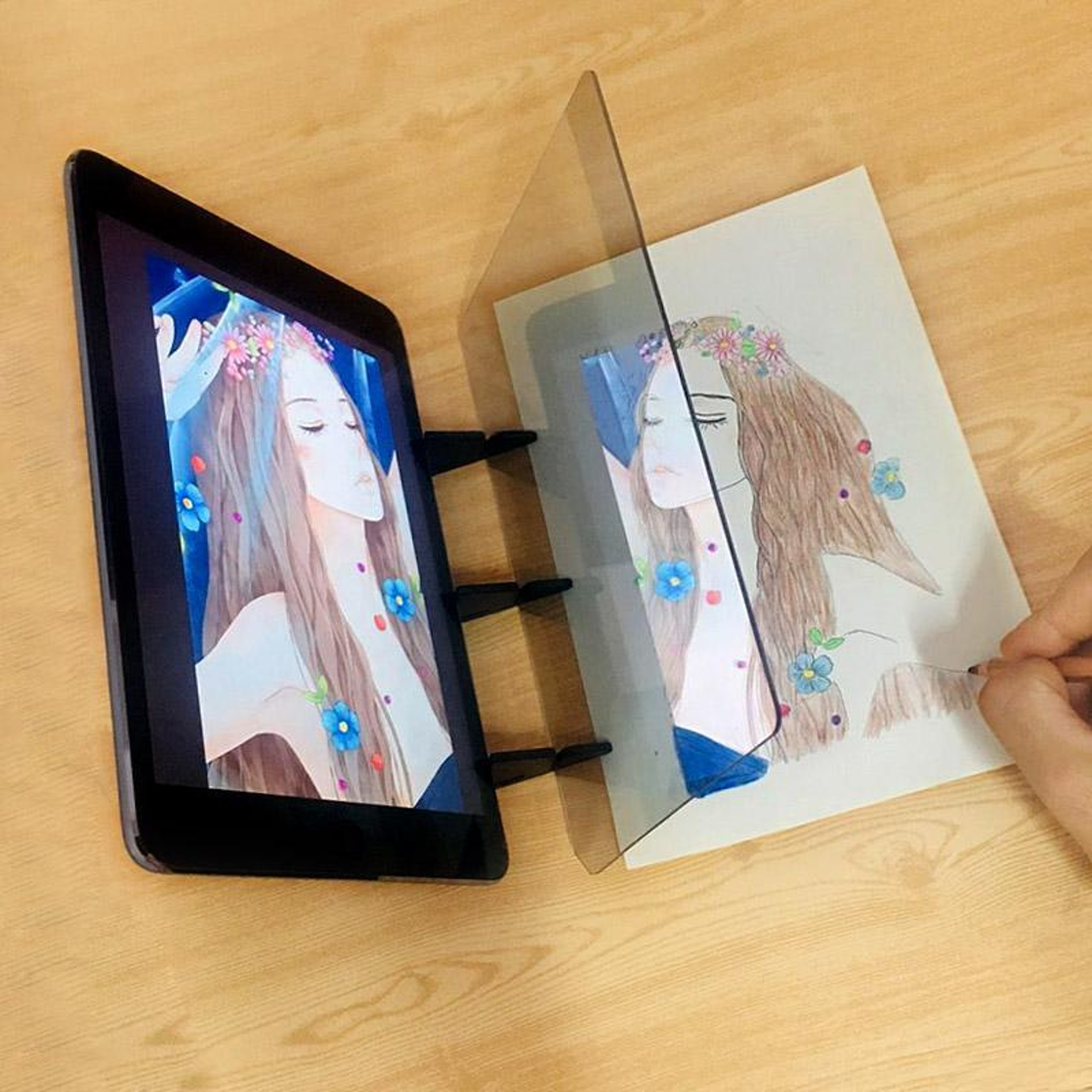 ergonomic drawing board