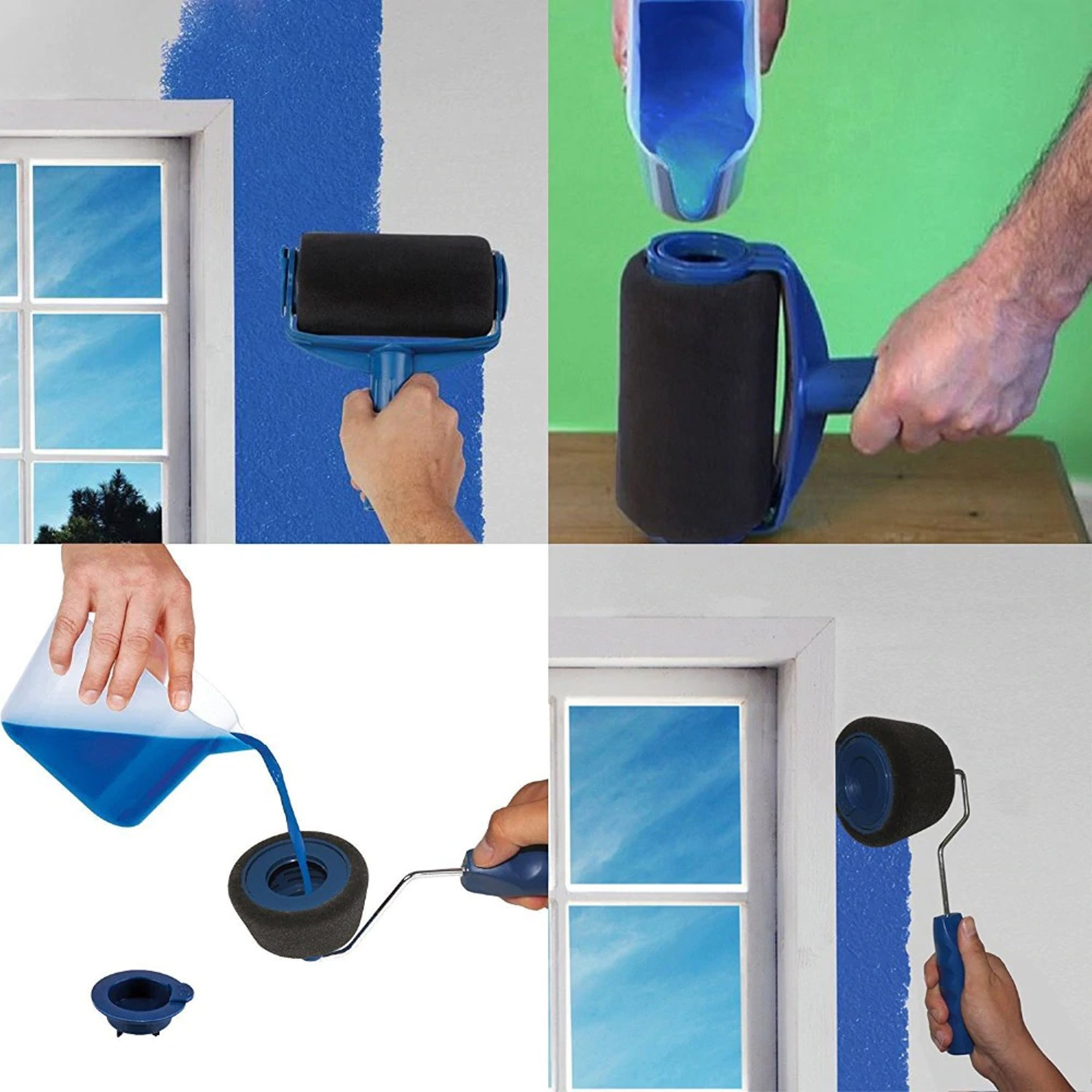 Paint Roller Brush Painting Handle Tool 1