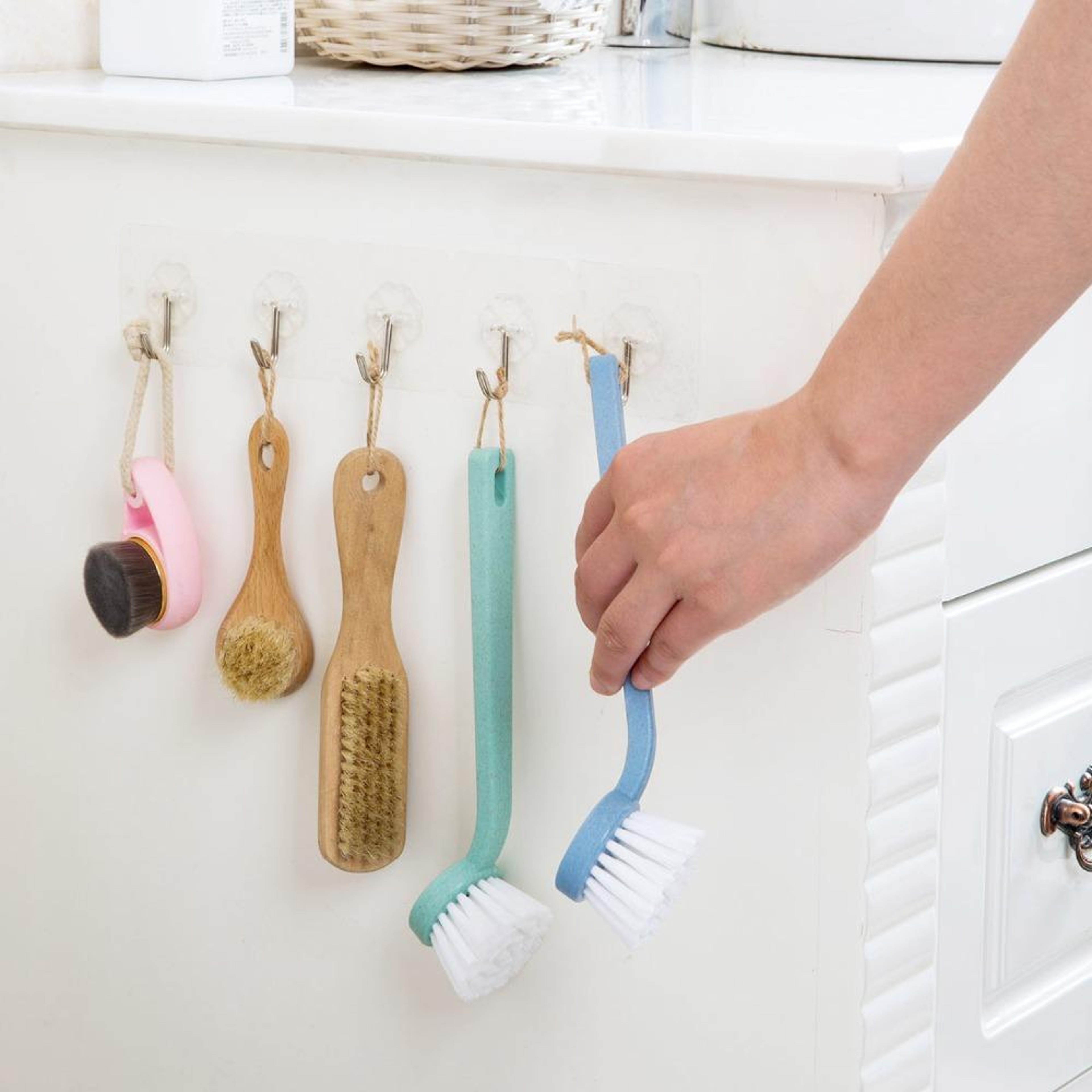 Adhesive Hooks For Walls (5 Pieces) 3