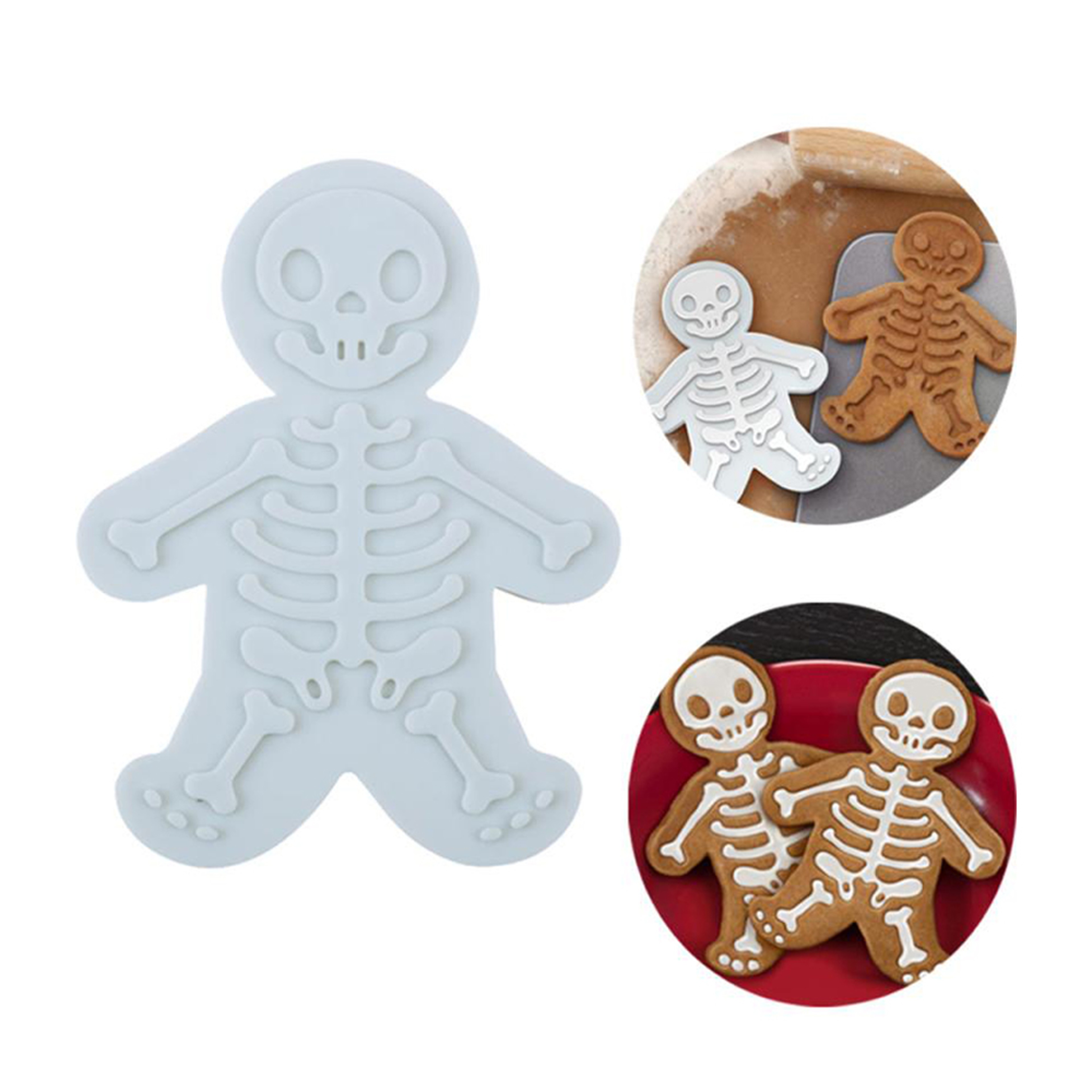 Tasty Skeleton Gingerbread Cookie Cutter 1