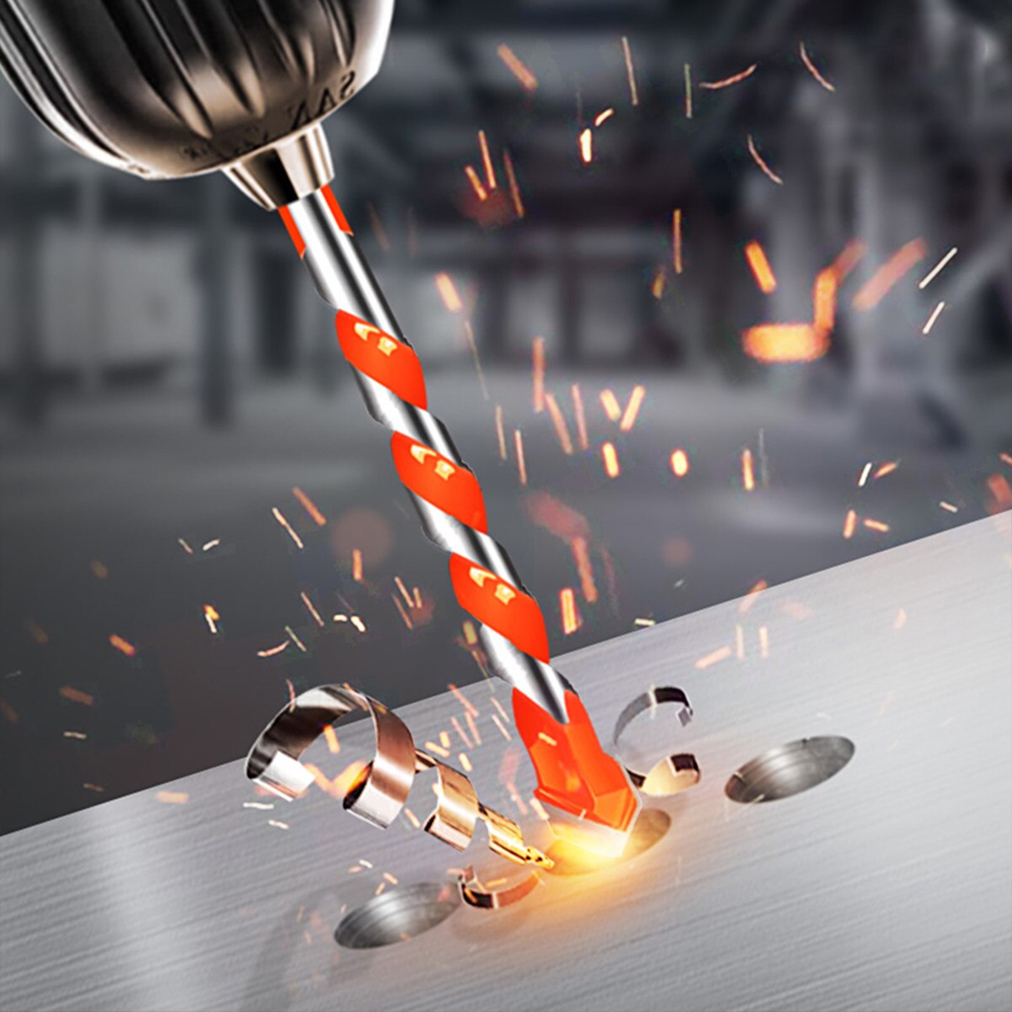Triangular-Overlord Handle Multifunctional Drill Bits2