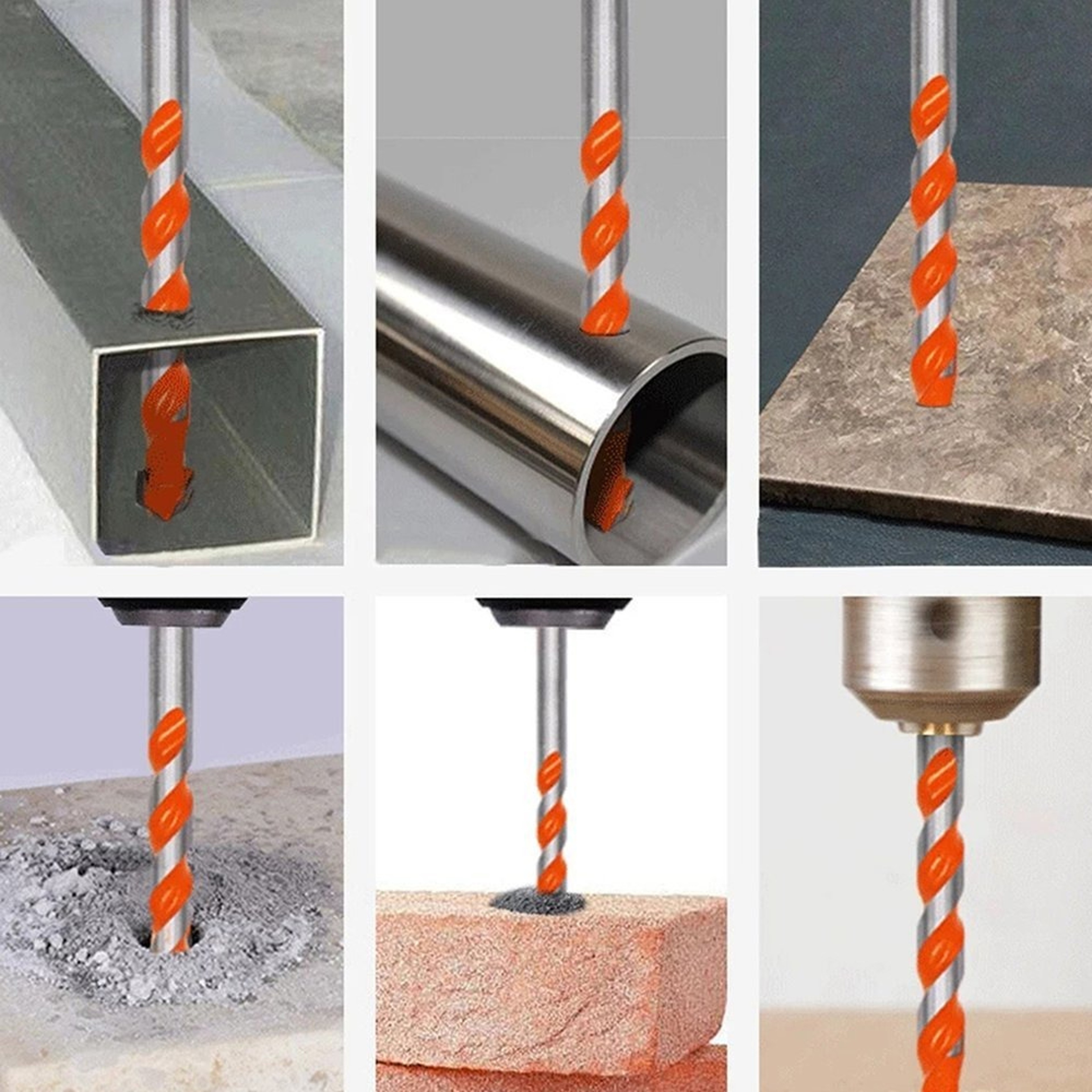 Triangular-Overlord Handle Multifunctional Drill Bits 3