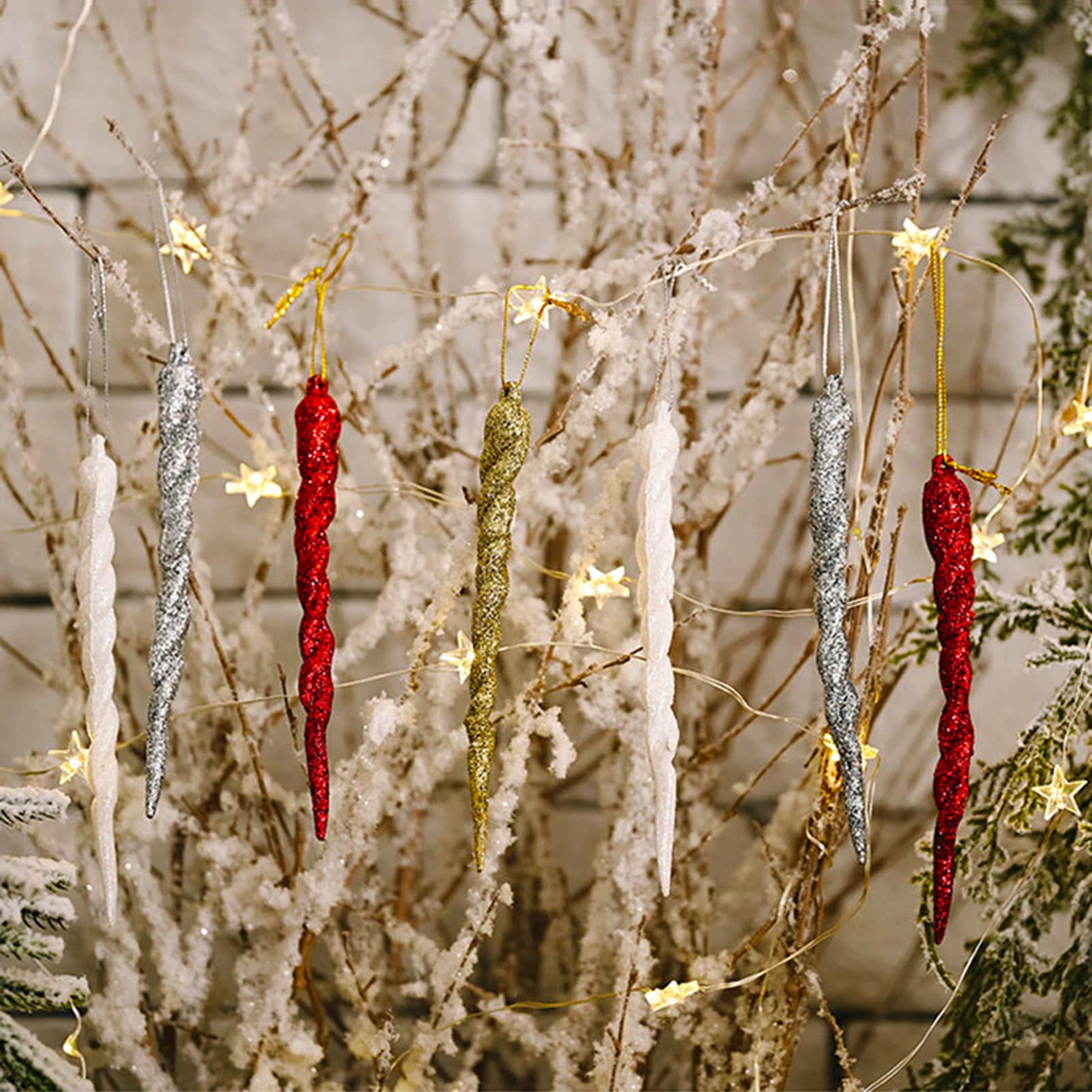 christmas tree icicles